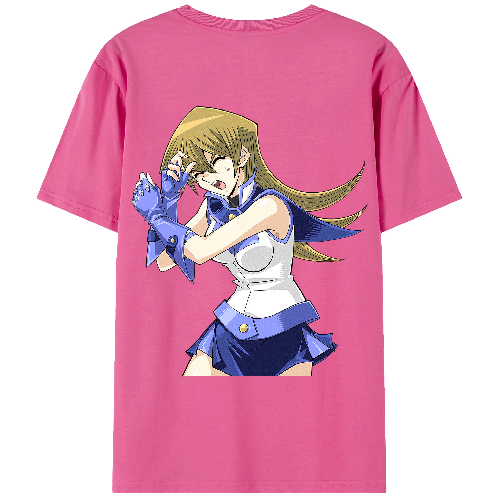 （画像用） 遊☆戯☆王 Yu-Gi-Oh! レディース半袖Tシャツ(バックプリント)