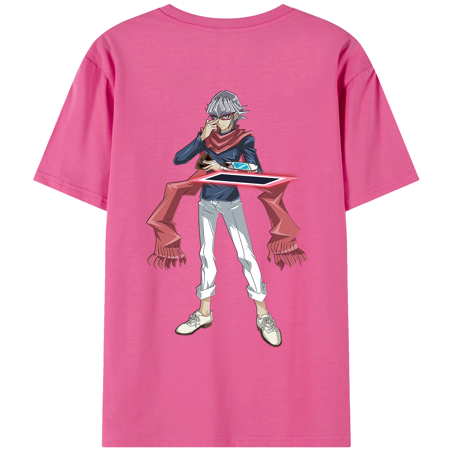 （画像用） 遊☆戯☆王 Yu-Gi-Oh! レディース半袖Tシャツ(バックプリント)