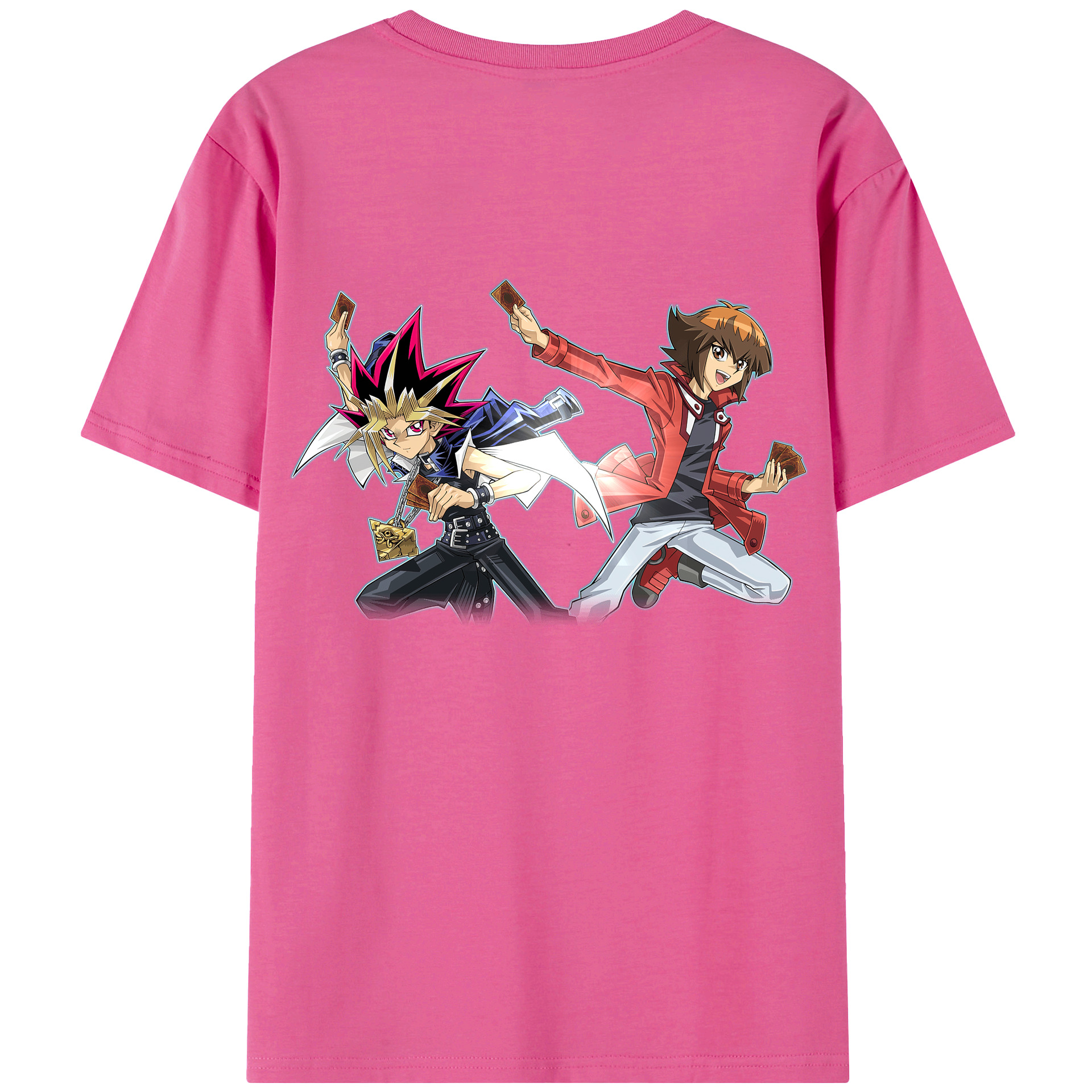 （画像用） 遊☆戯☆王 Yu-Gi-Oh! レディース半袖Tシャツ(バックプリント)