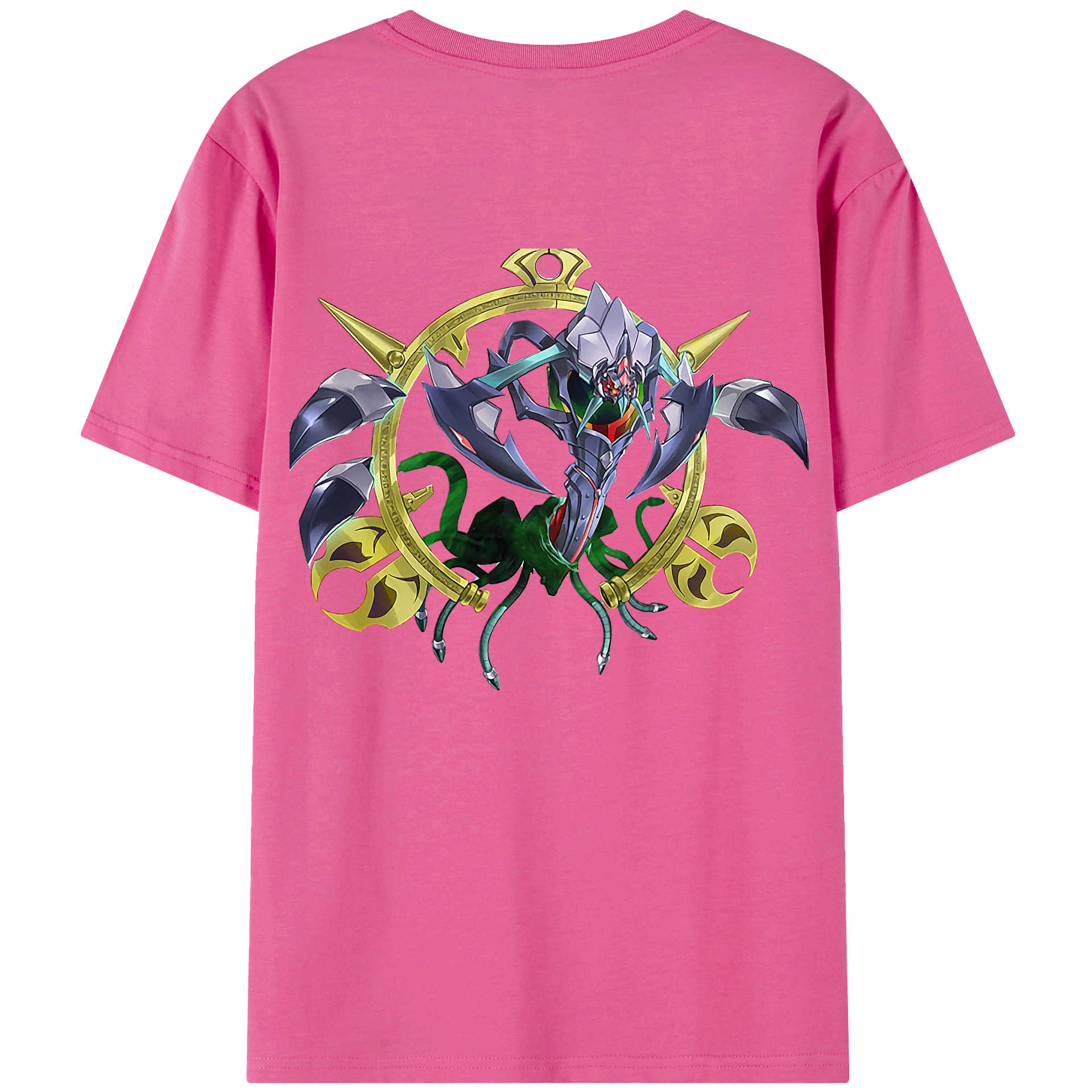 （画像用） 遊☆戯☆王 Yu-Gi-Oh! レディース半袖Tシャツ(バックプリント)
