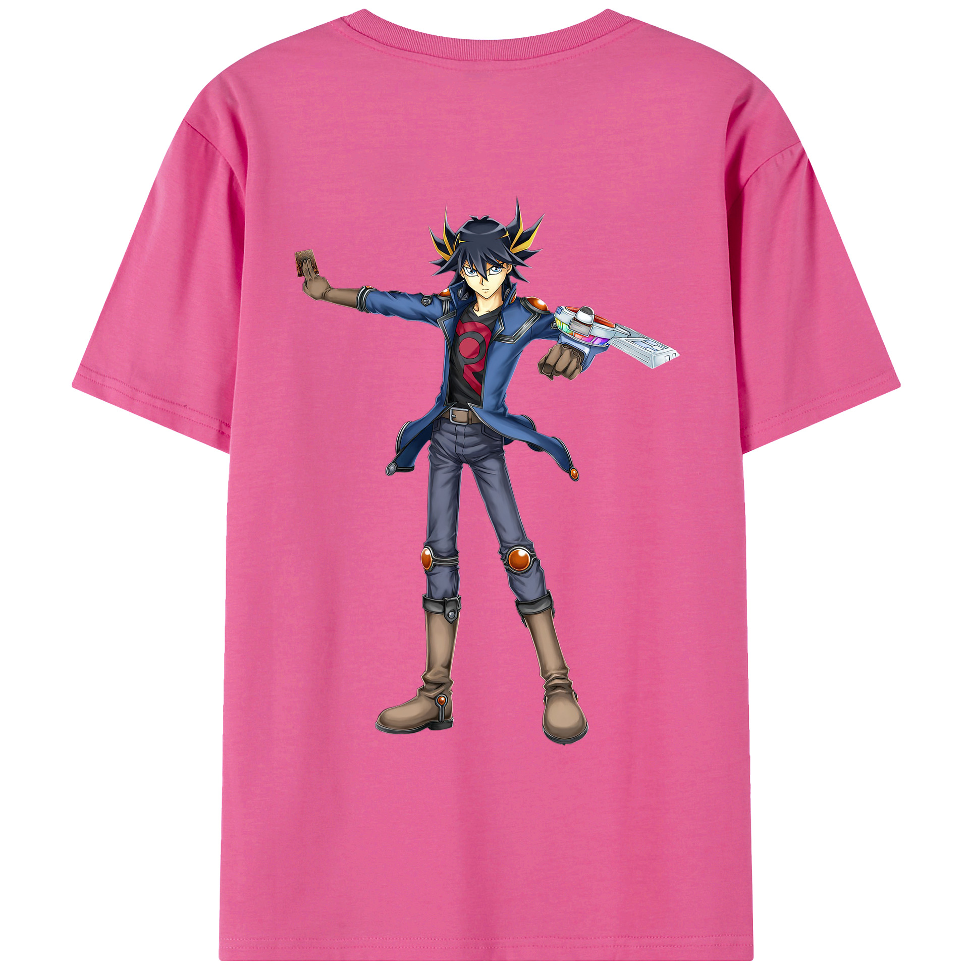 （画像用） 遊☆戯☆王 Yu-Gi-Oh! レディース半袖Tシャツ(バックプリント)