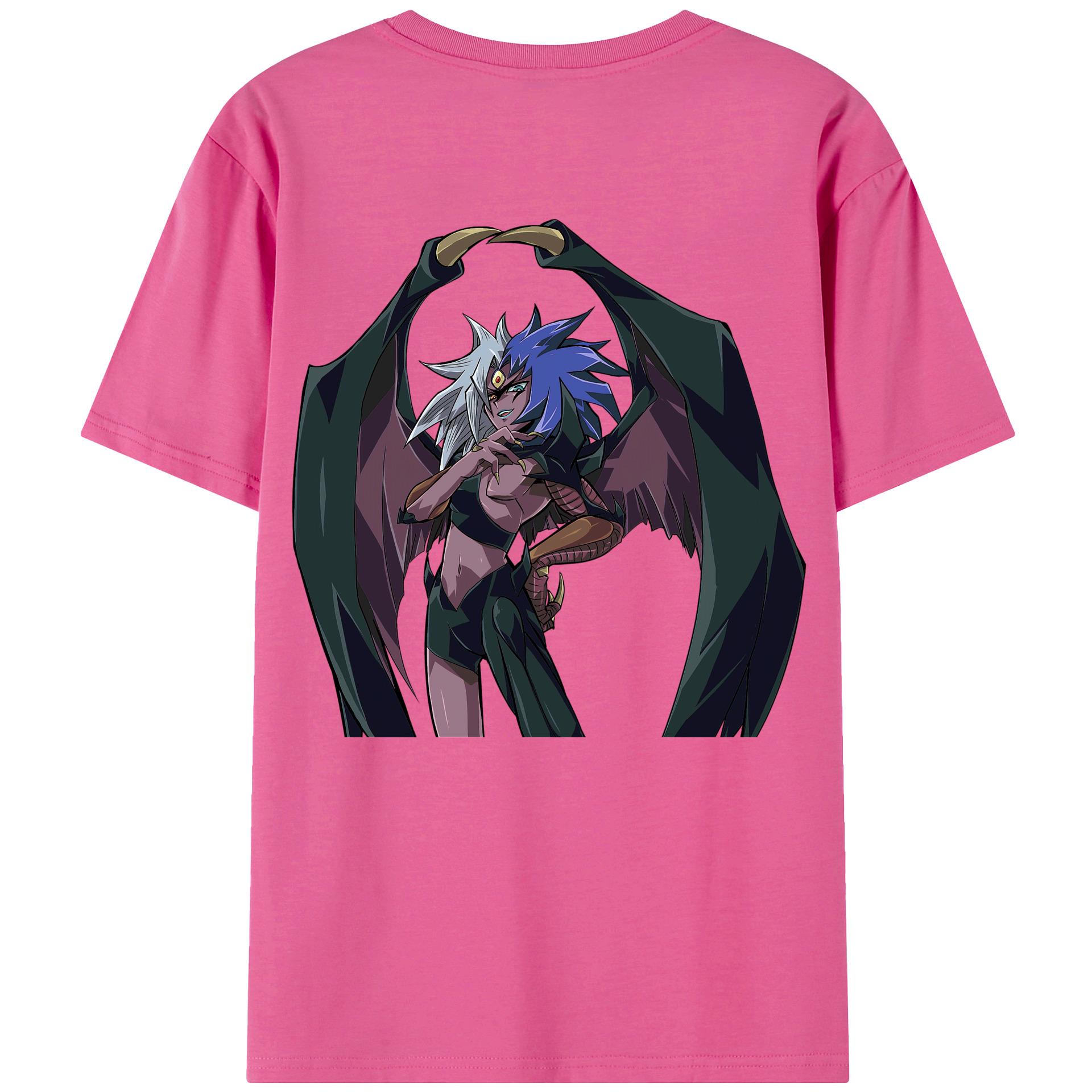 （画像用） 遊☆戯☆王 Yu-Gi-Oh! レディース半袖Tシャツ(バックプリント)