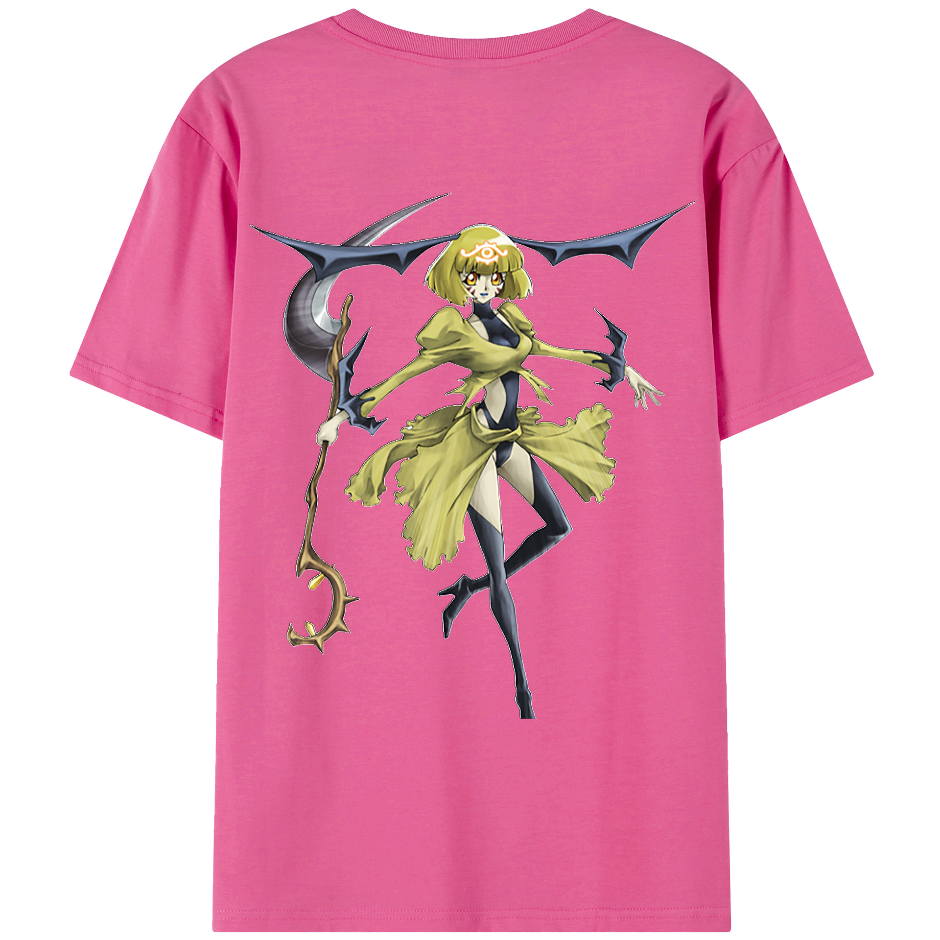 （画像用） 遊☆戯☆王 Yu-Gi-Oh! レディース半袖Tシャツ(バックプリント)