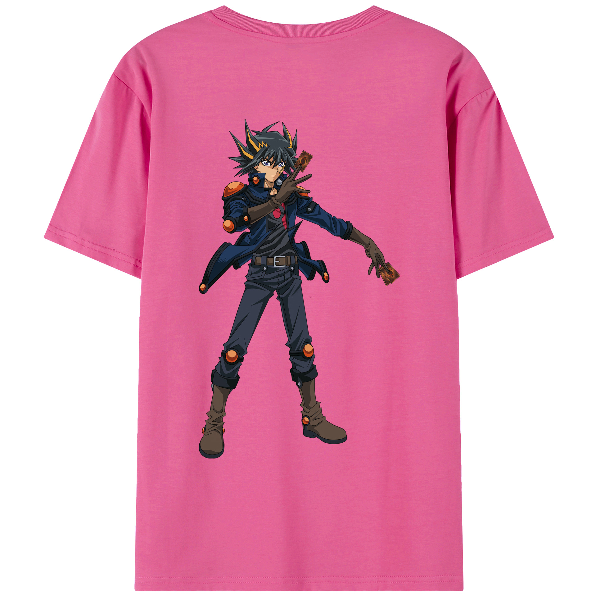 （画像用） 遊☆戯☆王 Yu-Gi-Oh! レディース半袖Tシャツ(バックプリント)