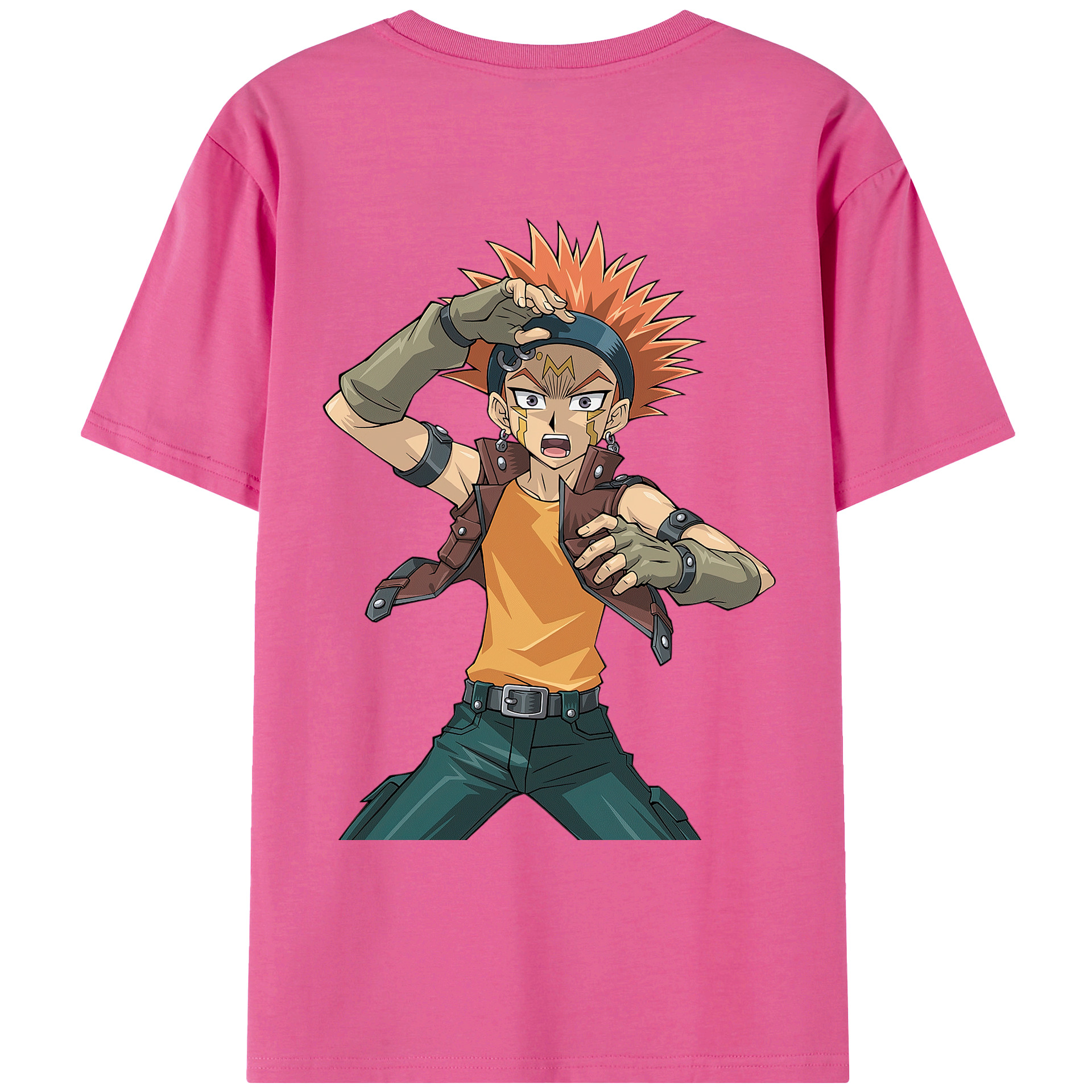 （画像用） 遊☆戯☆王 Yu-Gi-Oh! レディース半袖Tシャツ(バックプリント)