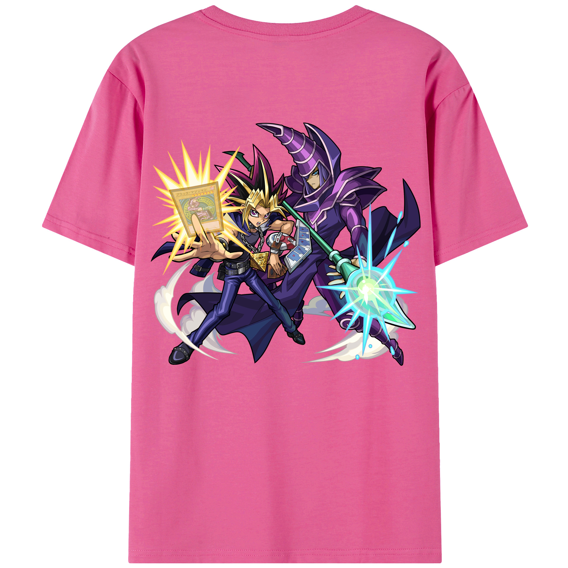 （画像用） 遊☆戯☆王 Yu-Gi-Oh! レディース半袖Tシャツ(バックプリント)