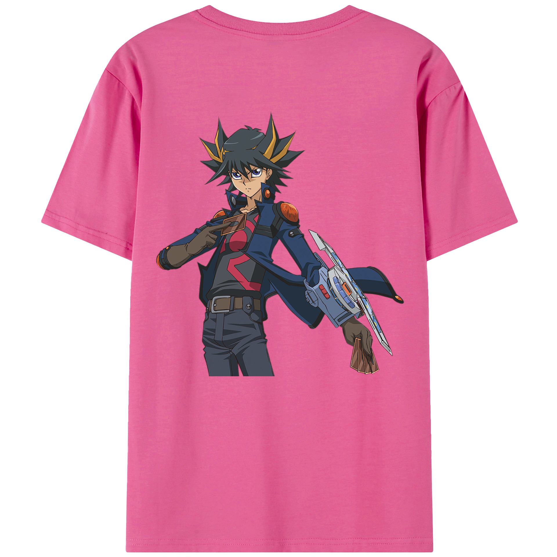 （画像用） 遊☆戯☆王 Yu-Gi-Oh! レディース半袖Tシャツ(バックプリント)