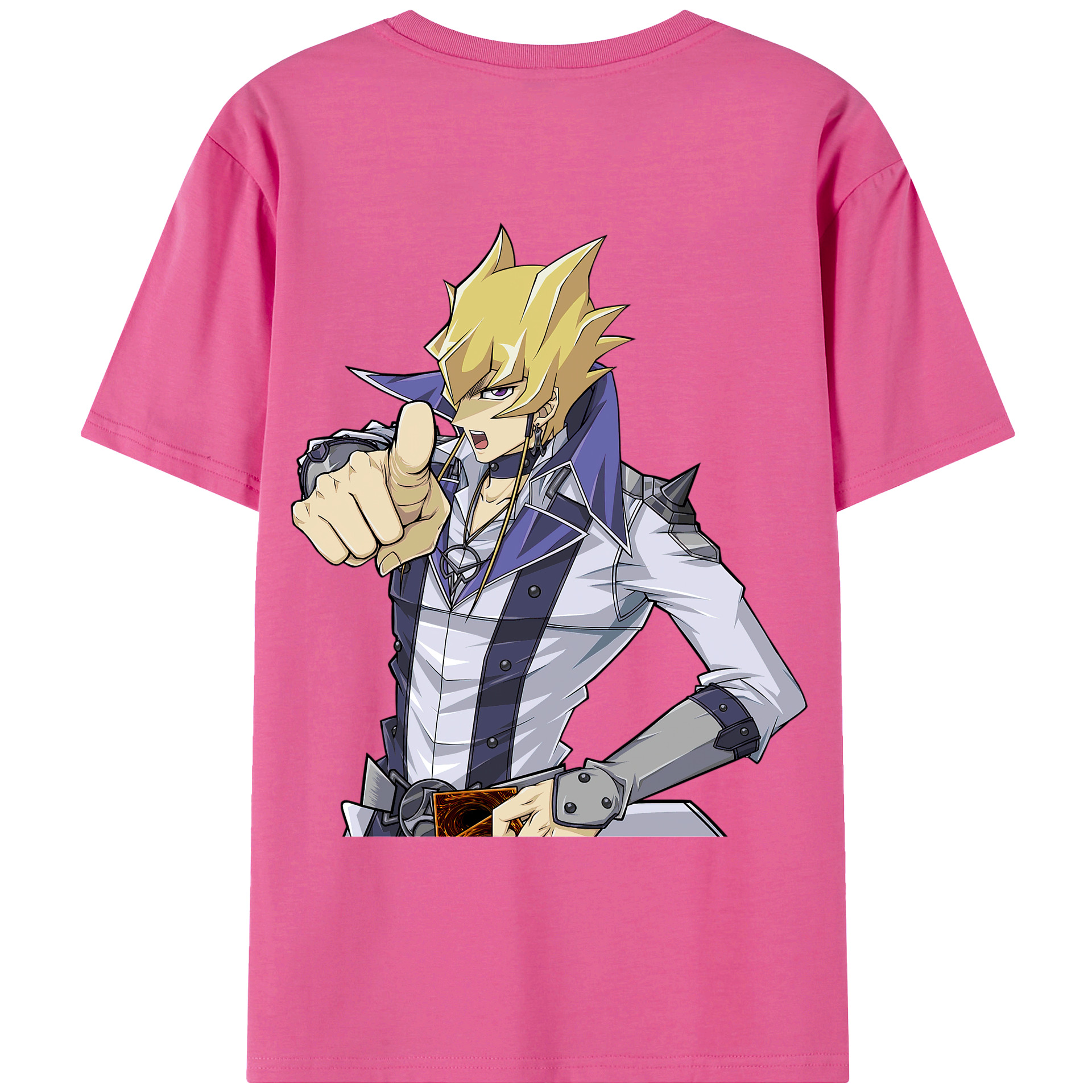 （画像用） 遊☆戯☆王 Yu-Gi-Oh! レディース半袖Tシャツ(バックプリント)