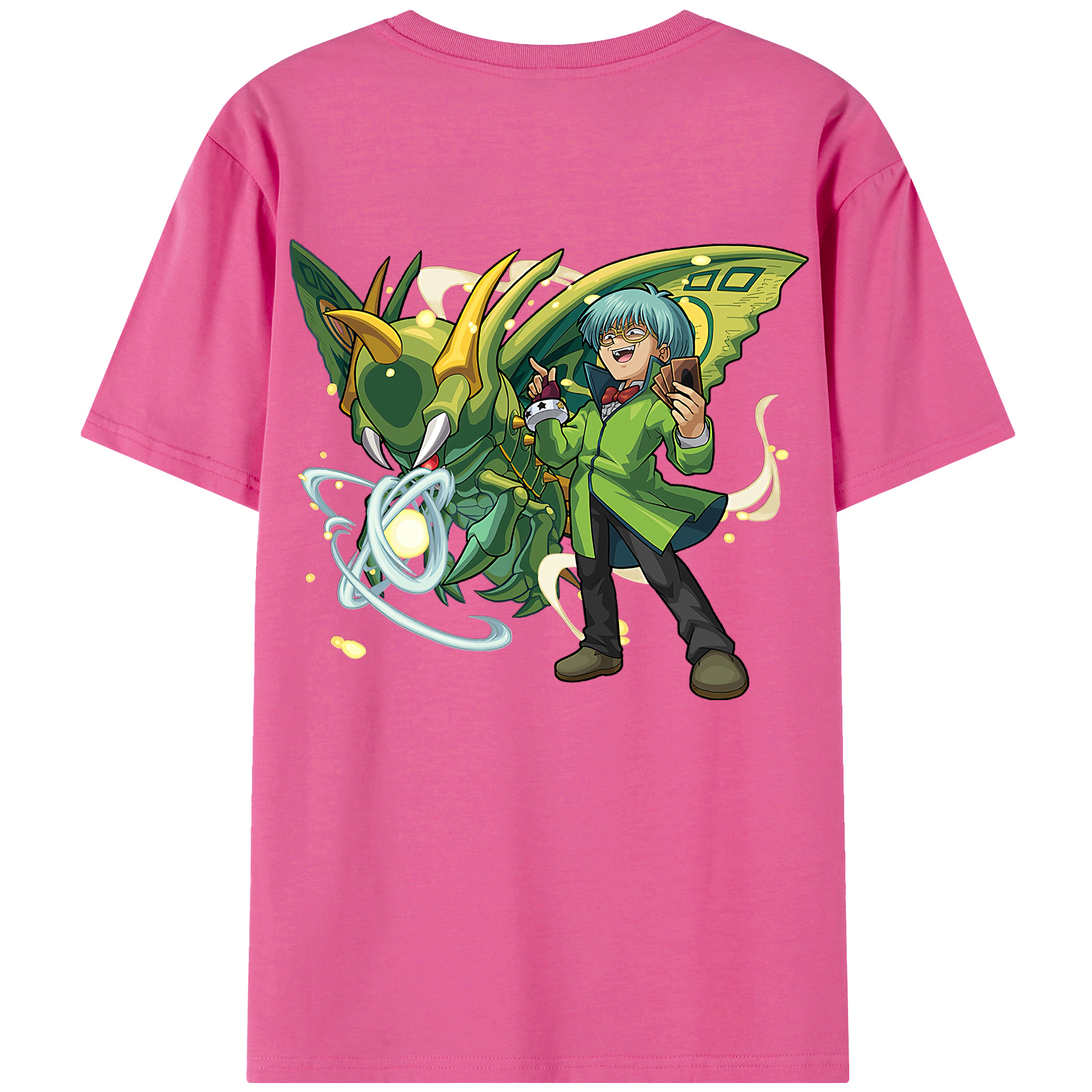 （画像用） 遊☆戯☆王 Yu-Gi-Oh! レディース半袖Tシャツ(バックプリント)