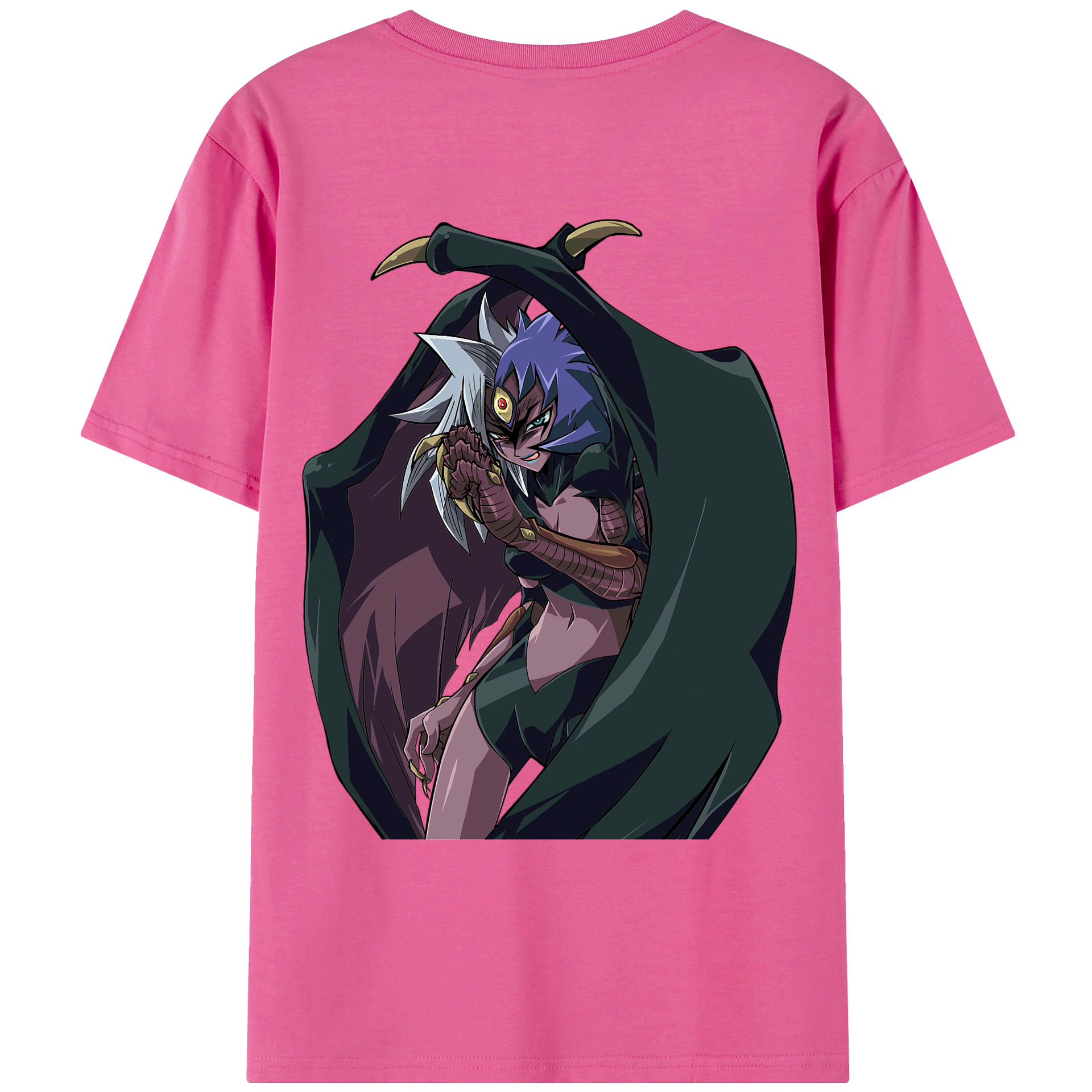 （画像用） 遊☆戯☆王 Yu-Gi-Oh! レディース半袖Tシャツ(バックプリント)