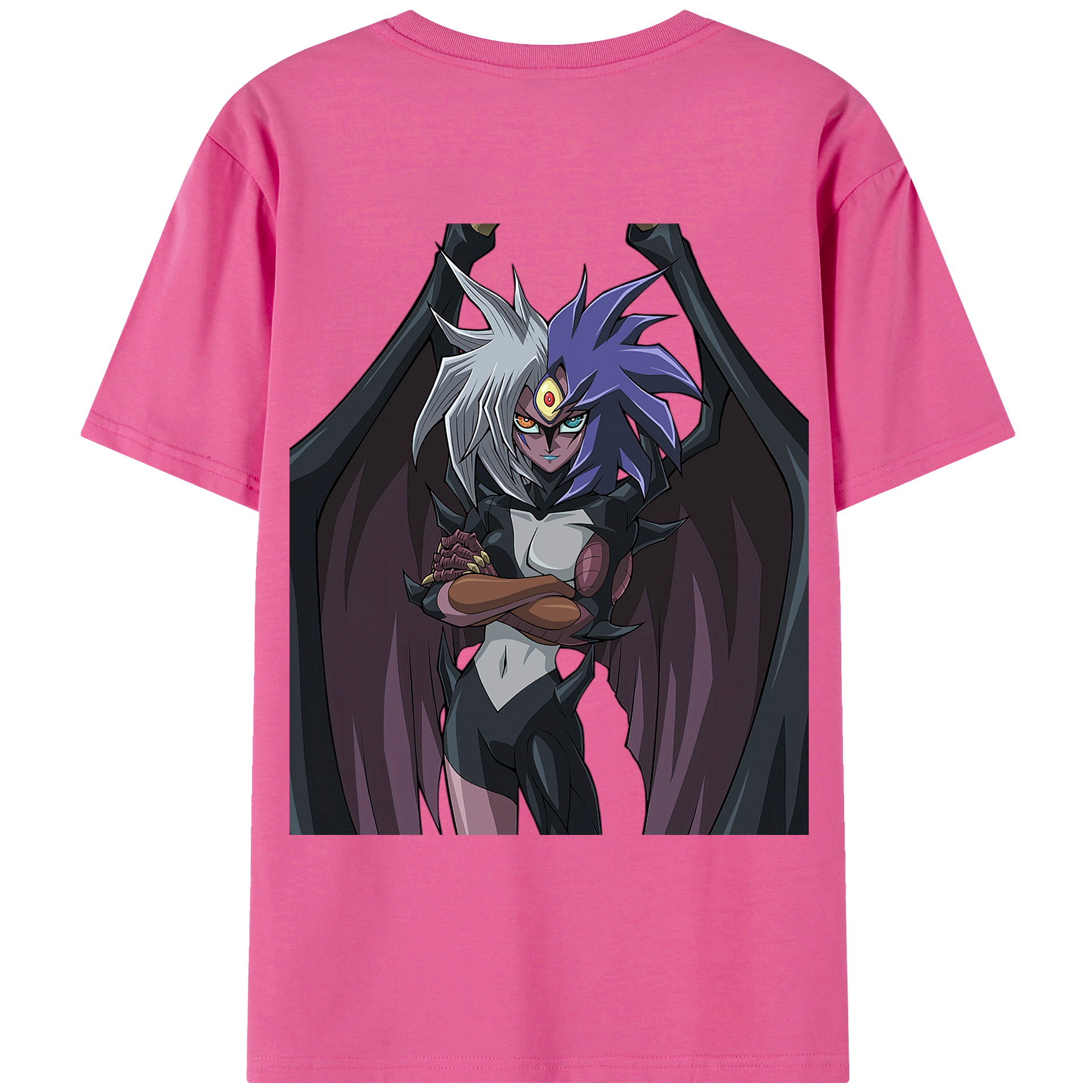 （画像用） 遊☆戯☆王 Yu-Gi-Oh! レディース半袖Tシャツ(バックプリント)