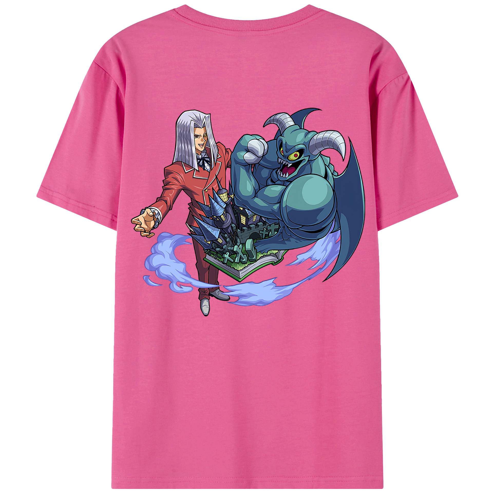 （画像用） 遊☆戯☆王 Yu-Gi-Oh! レディース半袖Tシャツ(バックプリント)
