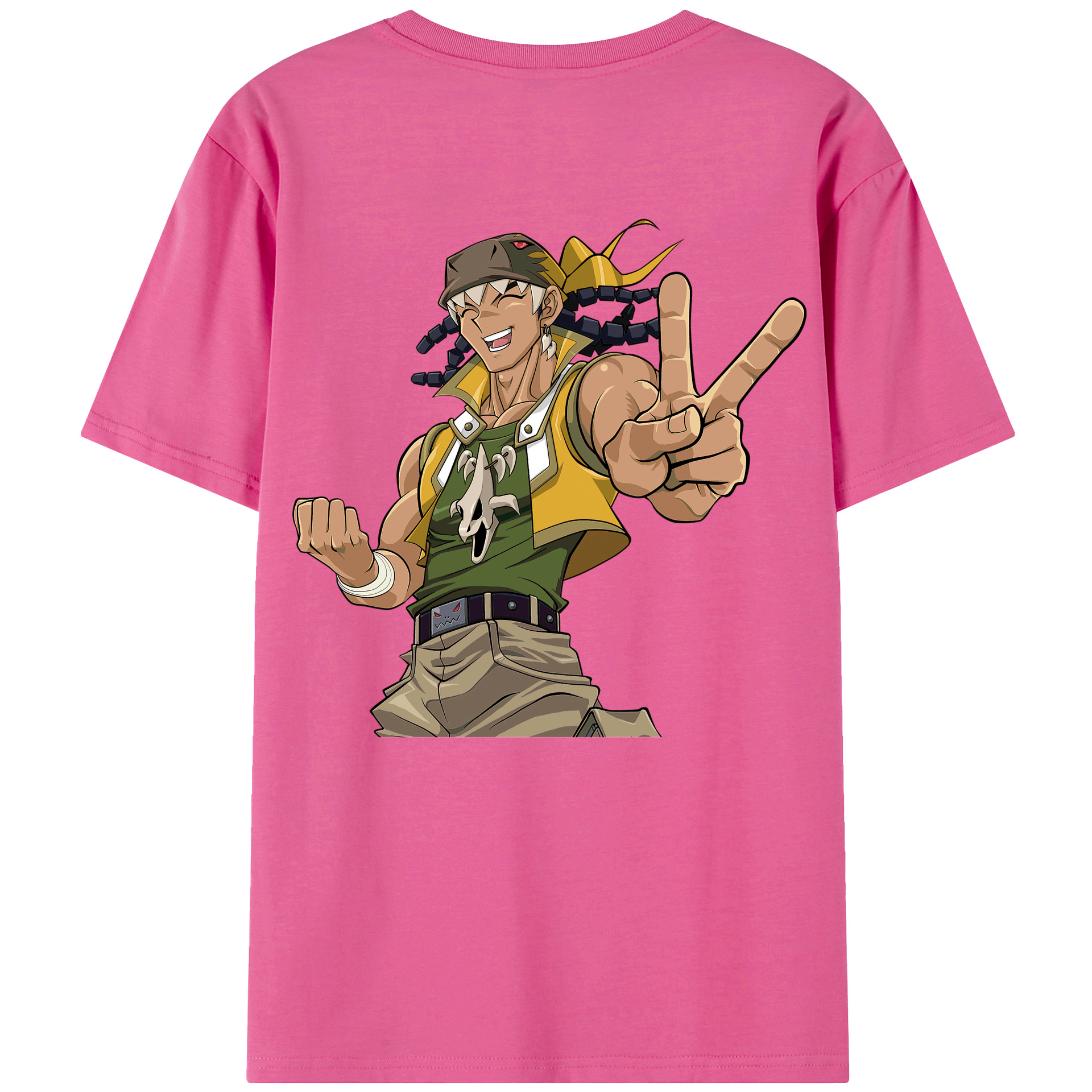 （画像用） 遊☆戯☆王 Yu-Gi-Oh! レディース半袖Tシャツ(バックプリント)
