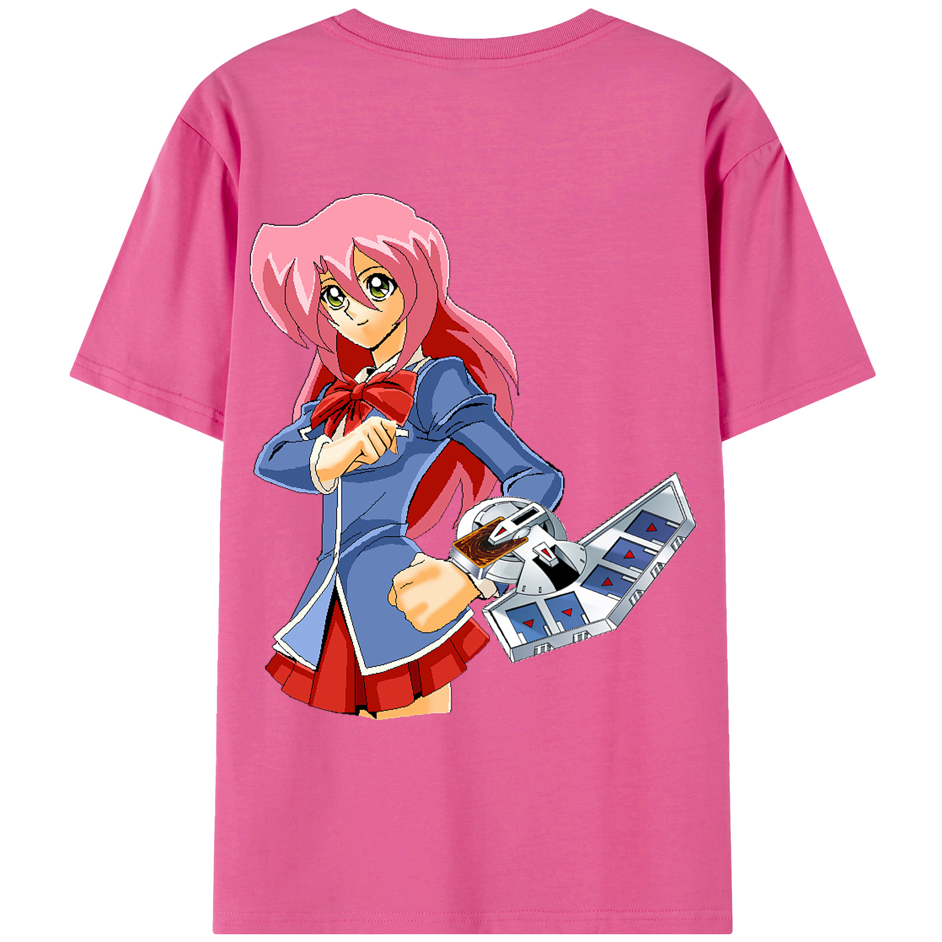 （画像用） 遊☆戯☆王 Yu-Gi-Oh! レディース半袖Tシャツ(バックプリント)