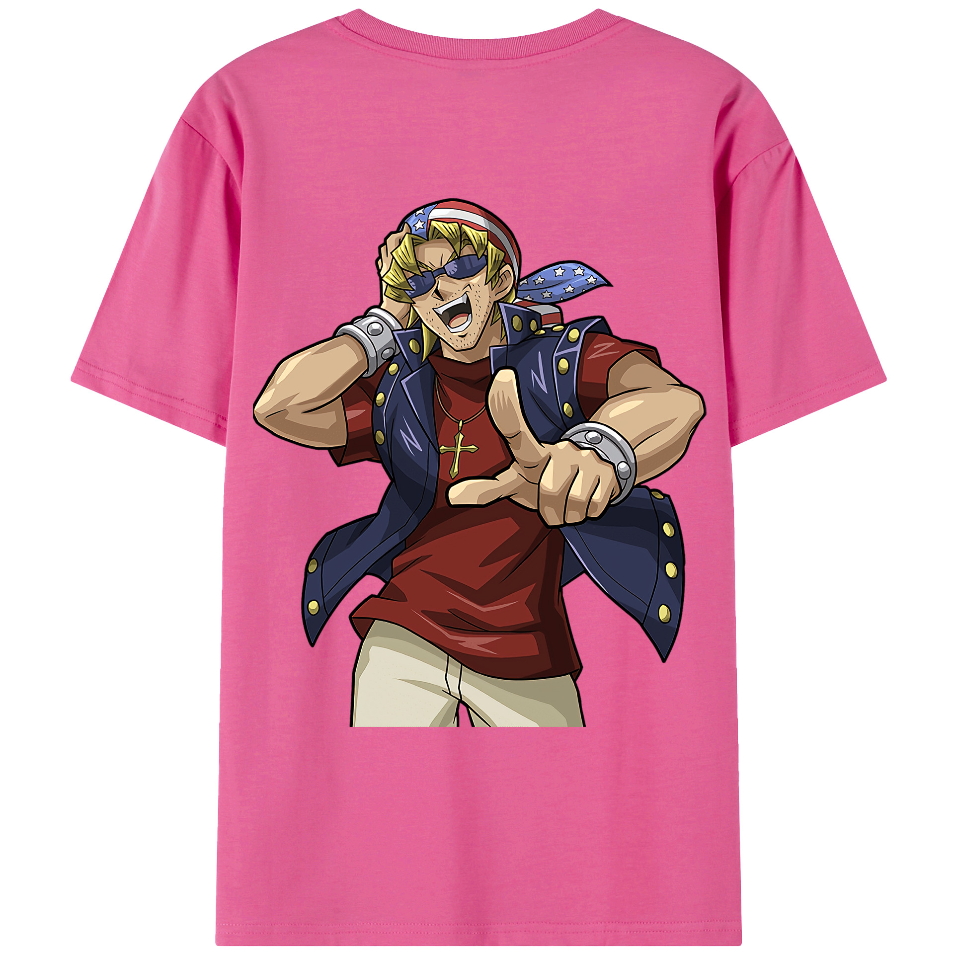 （画像用） 遊☆戯☆王 Yu-Gi-Oh! レディース半袖Tシャツ(バックプリント)