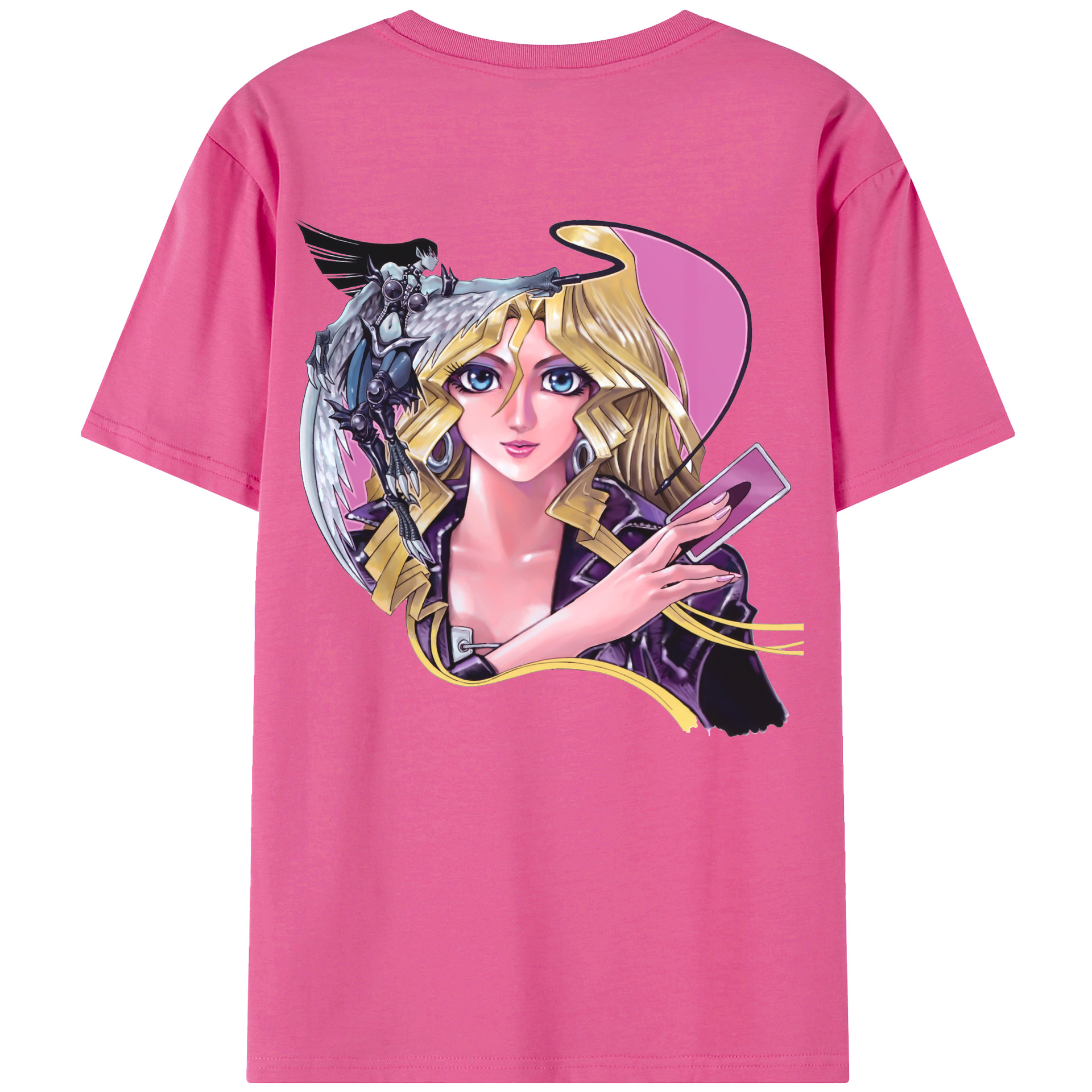（画像用） 遊☆戯☆王 Yu-Gi-Oh! レディース半袖Tシャツ(バックプリント)