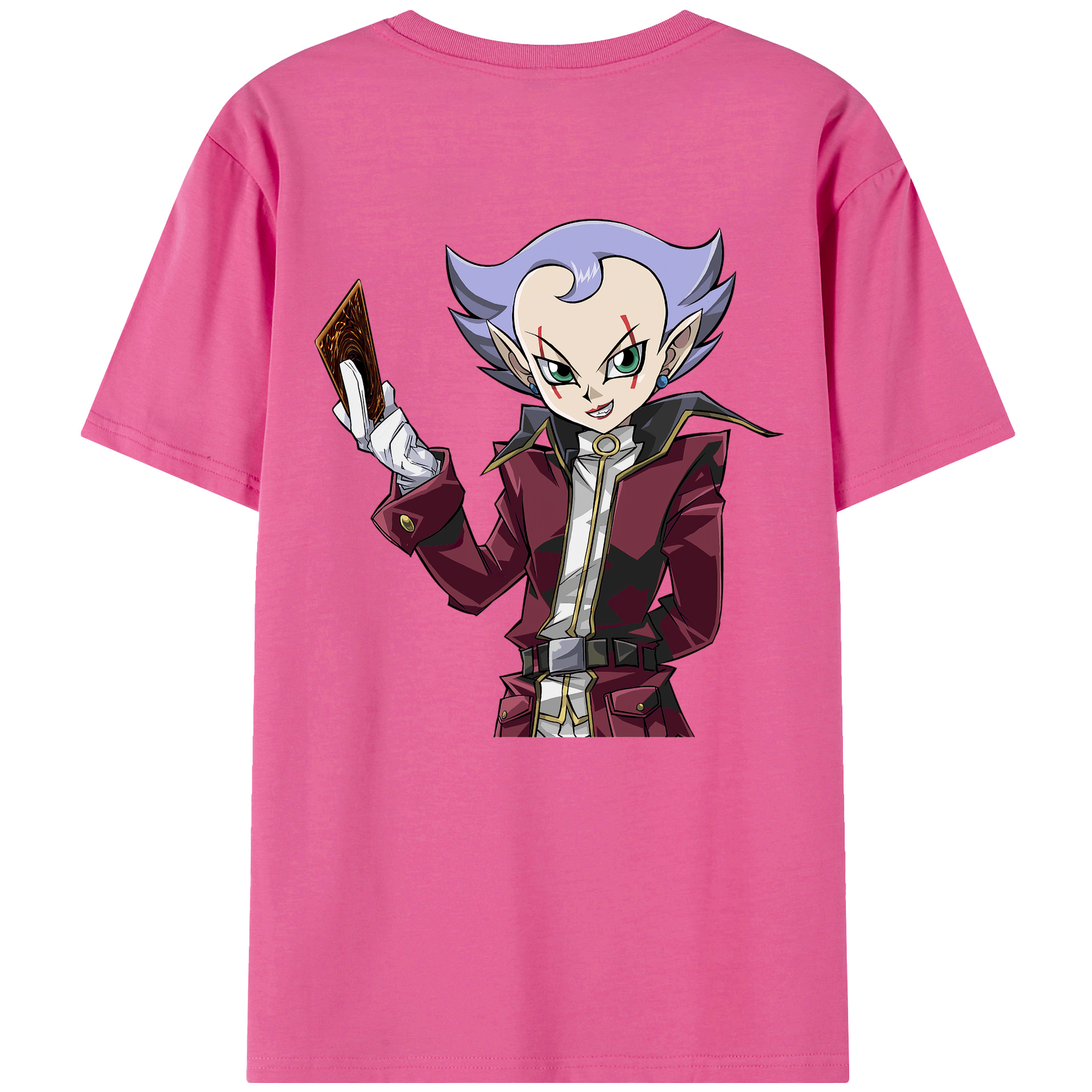 （画像用） 遊☆戯☆王 Yu-Gi-Oh! レディース半袖Tシャツ(バックプリント)