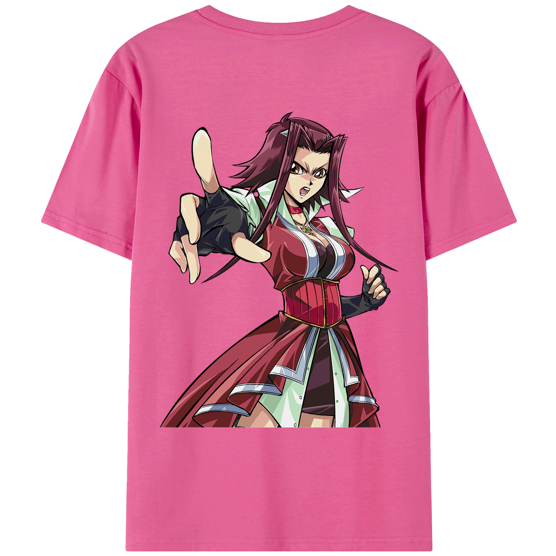 （画像用） 遊☆戯☆王 Yu-Gi-Oh! レディース半袖Tシャツ(バックプリント)