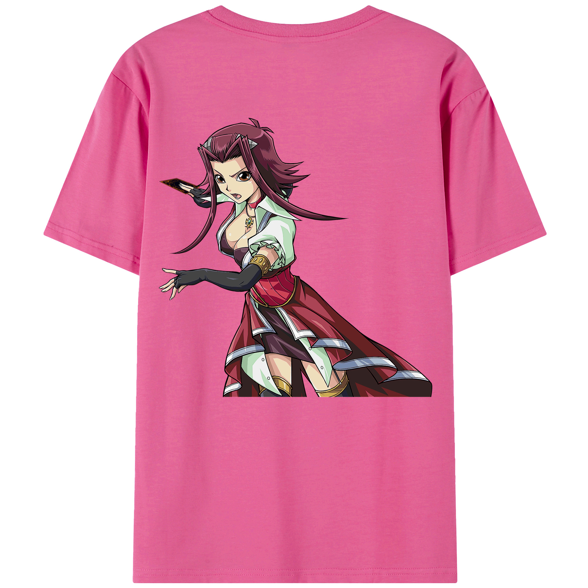 （画像用） 遊☆戯☆王 Yu-Gi-Oh! レディース半袖Tシャツ(バックプリント)