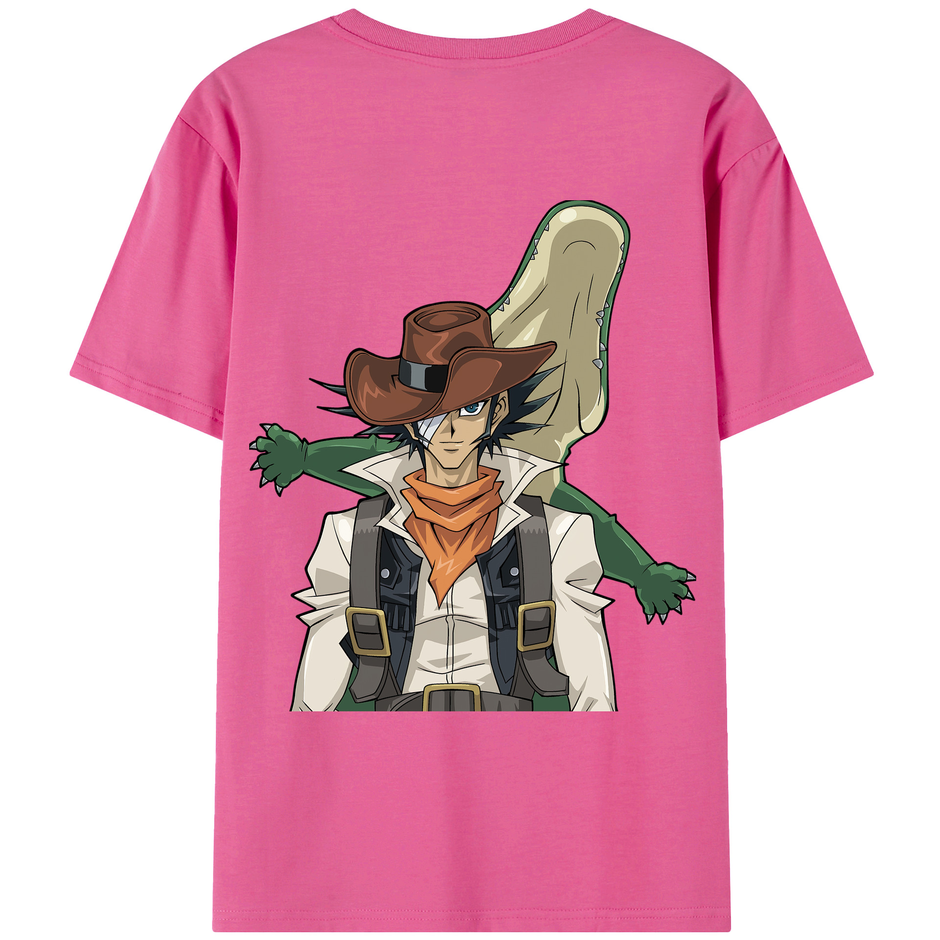 （画像用） 遊☆戯☆王 Yu-Gi-Oh! レディース半袖Tシャツ(バックプリント)