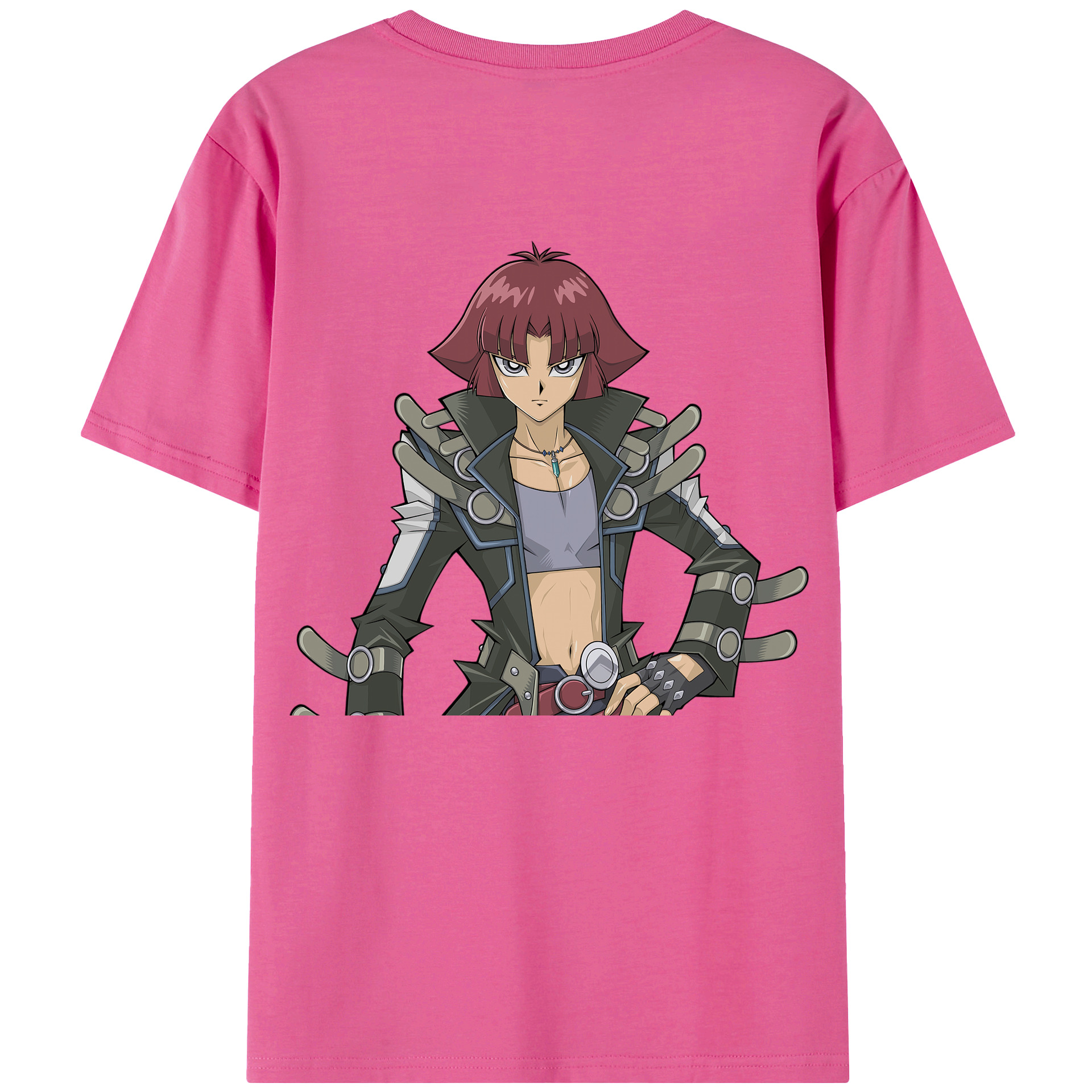 （画像用） 遊☆戯☆王 Yu-Gi-Oh! レディース半袖Tシャツ(バックプリント)
