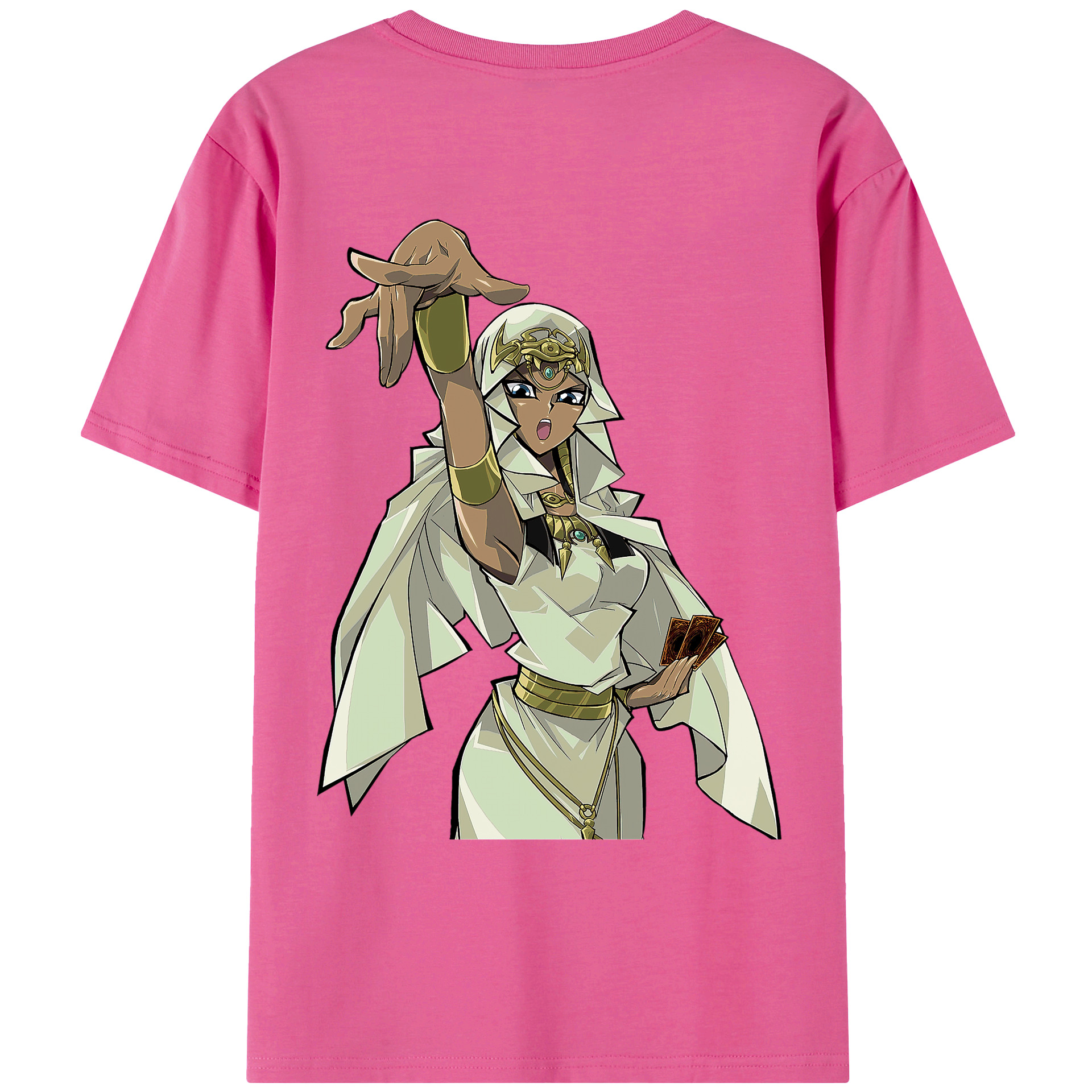 （画像用） 遊☆戯☆王 Yu-Gi-Oh! レディース半袖Tシャツ(バックプリント)