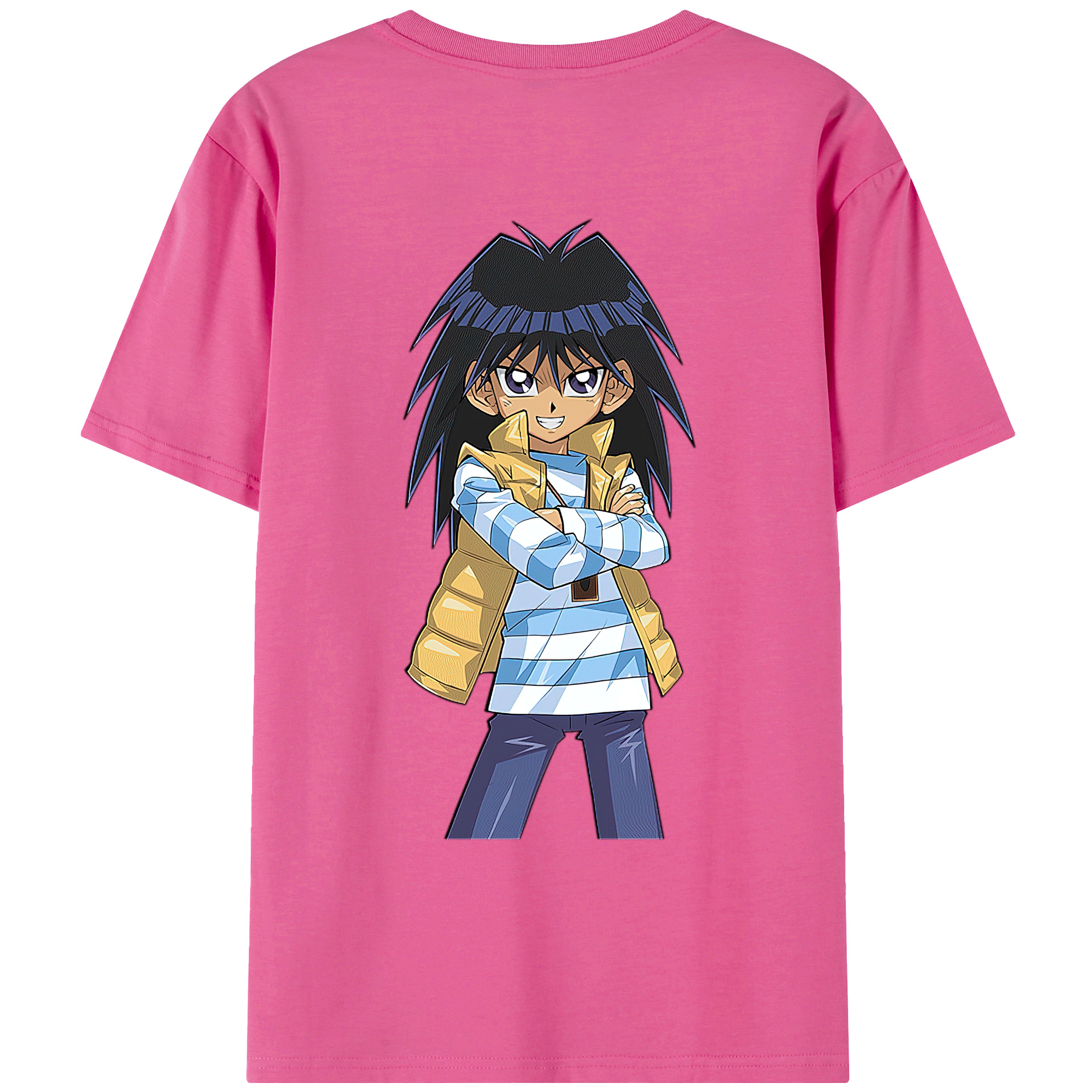 （画像用） 遊☆戯☆王 Yu-Gi-Oh! レディース半袖Tシャツ(バックプリント)