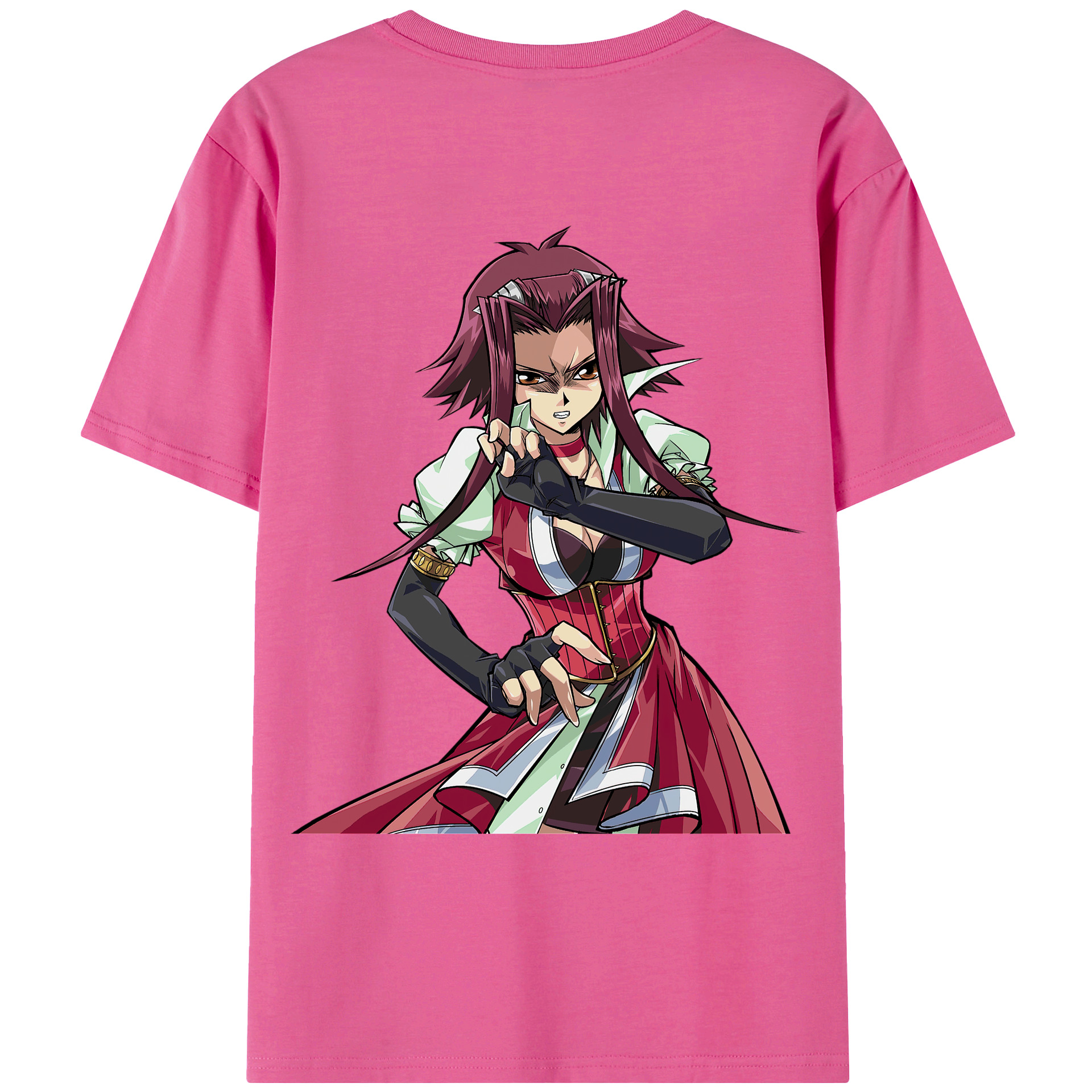 （画像用） 遊☆戯☆王 Yu-Gi-Oh! レディース半袖Tシャツ(バックプリント)