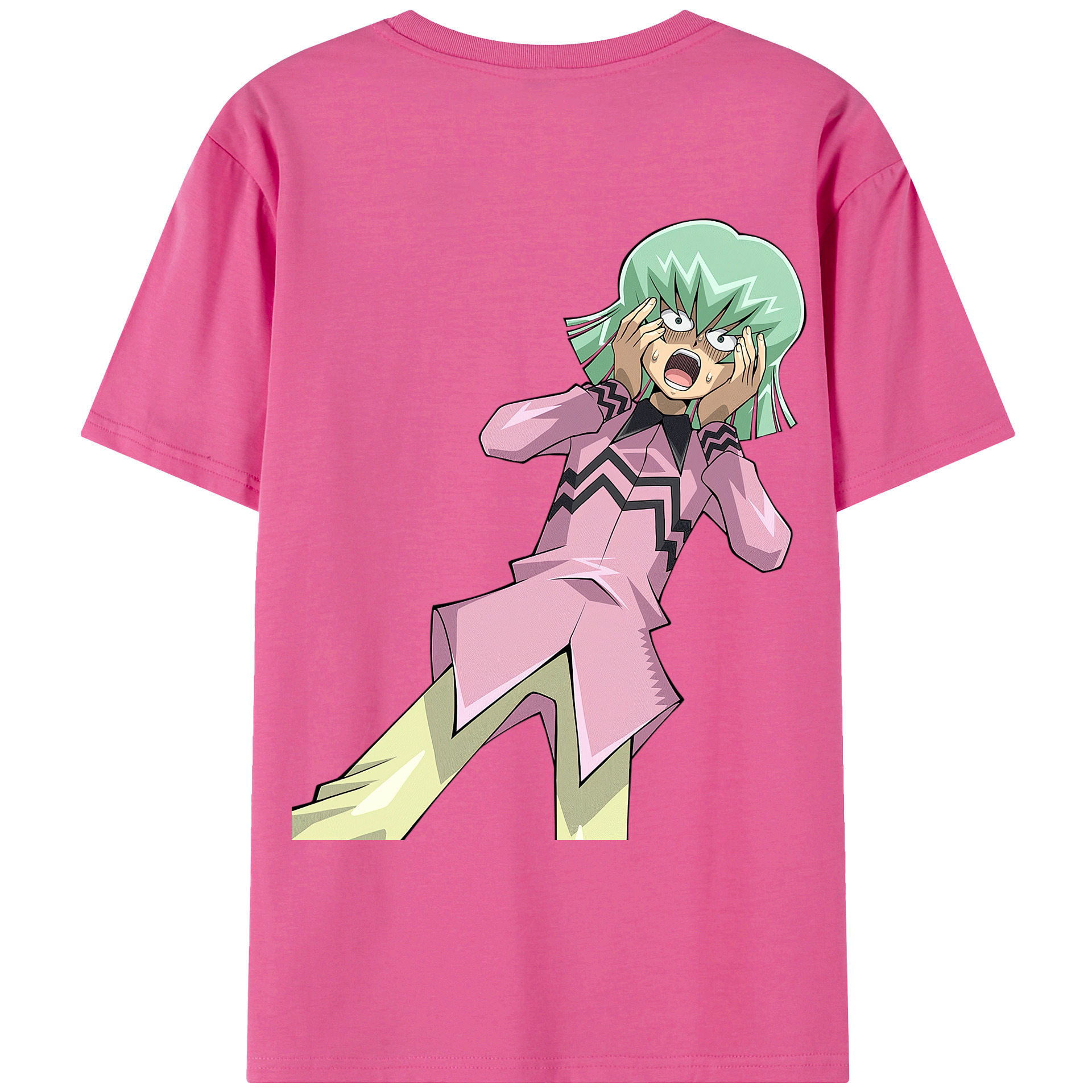 （画像用） 遊☆戯☆王 Yu-Gi-Oh! レディース半袖Tシャツ(バックプリント)