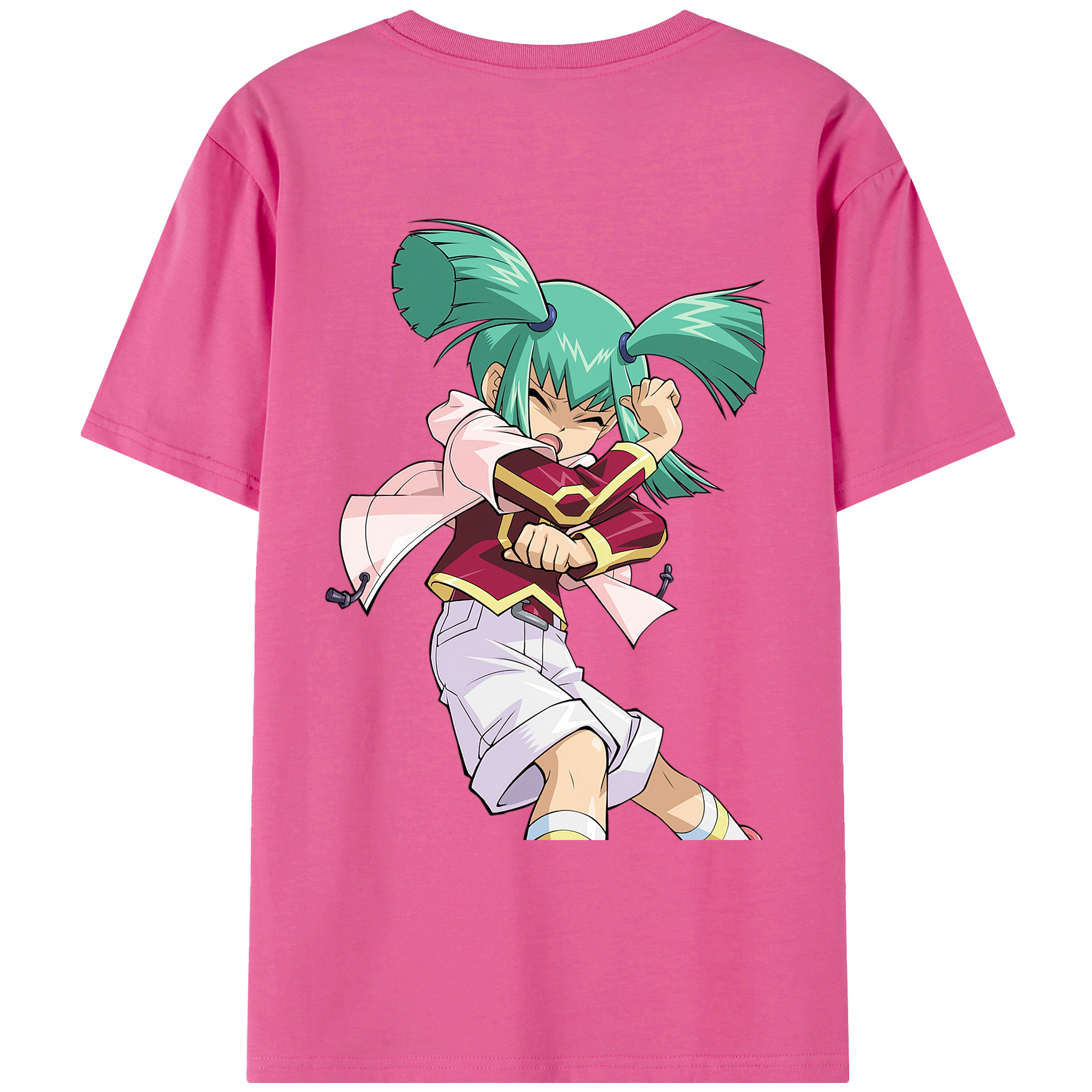 （画像用） 遊☆戯☆王 Yu-Gi-Oh! レディース半袖Tシャツ(バックプリント)