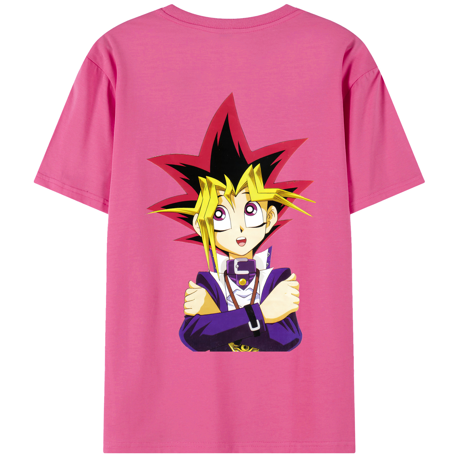 （画像用） 遊☆戯☆王 Yu-Gi-Oh! レディース半袖Tシャツ(バックプリント)