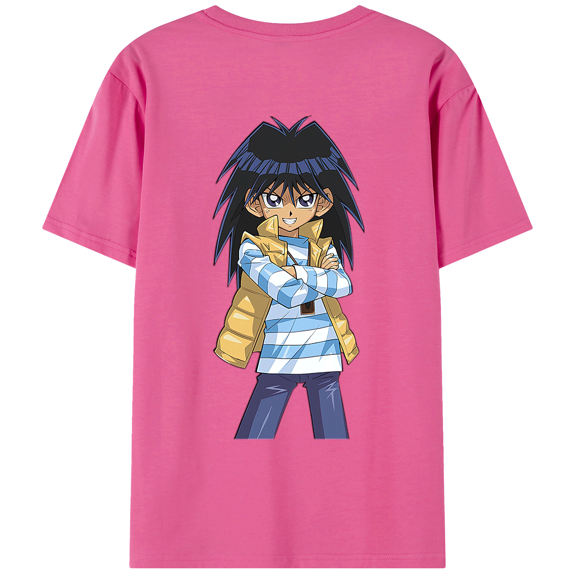 （画像用） 遊☆戯☆王 Yu-Gi-Oh! レディース半袖Tシャツ(バックプリント)