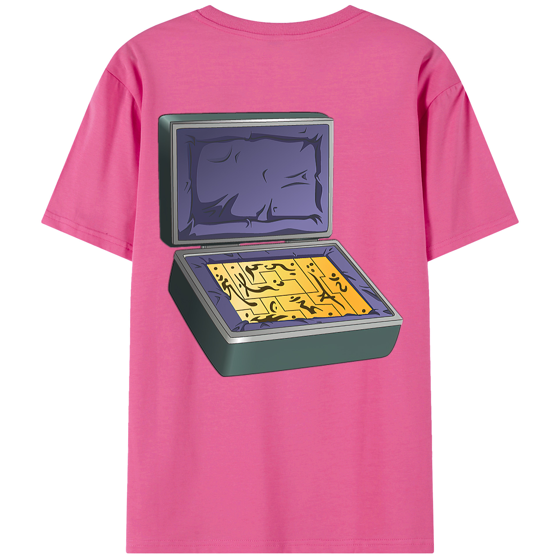 （画像用） 遊☆戯☆王 Yu-Gi-Oh! レディース半袖Tシャツ(バックプリント)