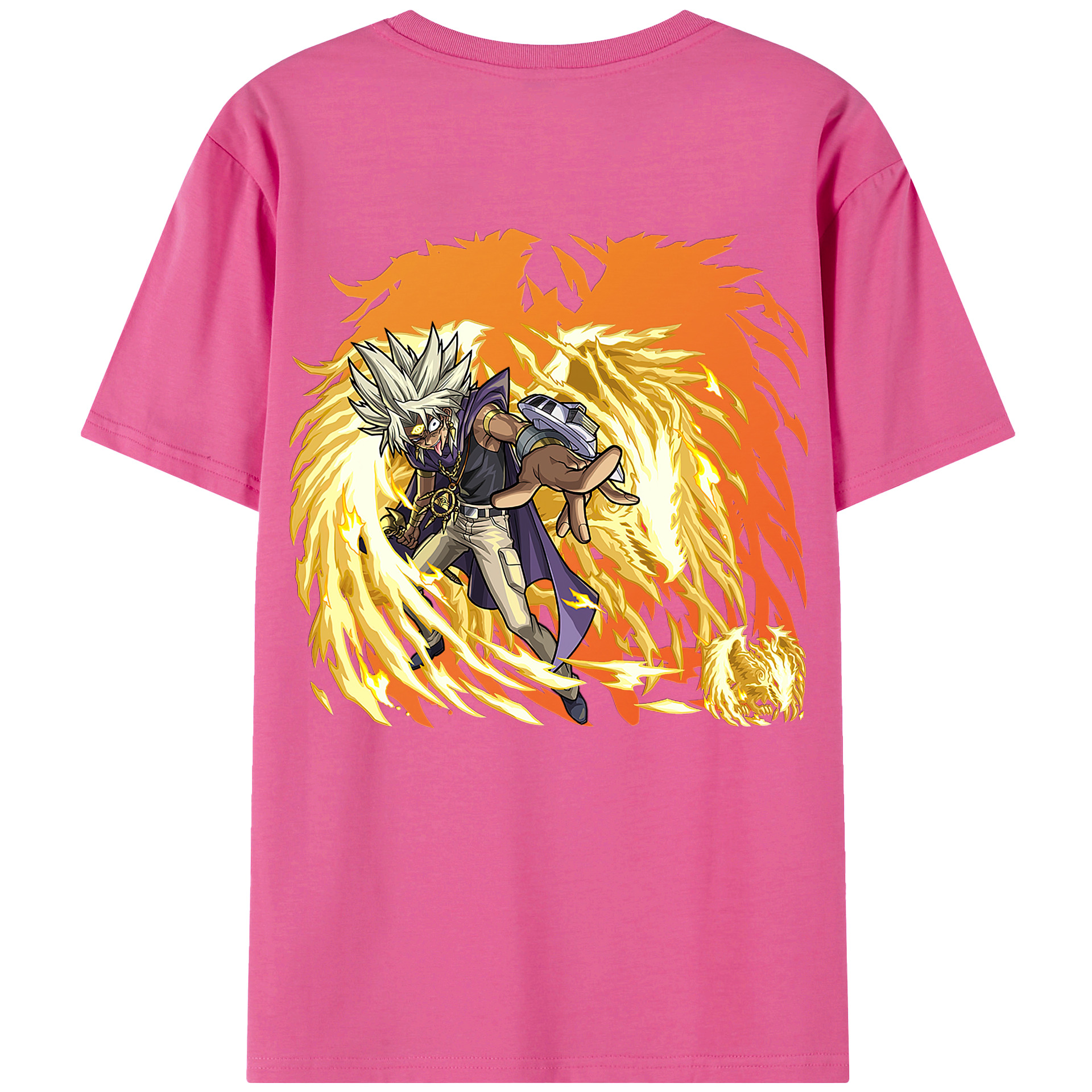 （画像用） 遊☆戯☆王 Yu-Gi-Oh! レディース半袖Tシャツ(バックプリント)