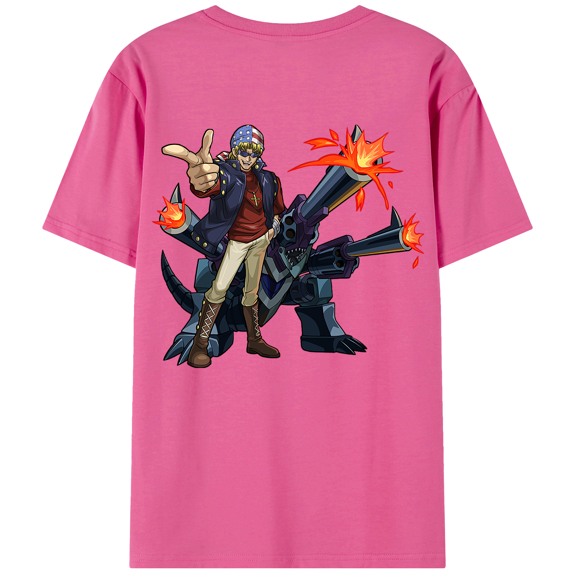（画像用） 遊☆戯☆王 Yu-Gi-Oh! レディース半袖Tシャツ(バックプリント)