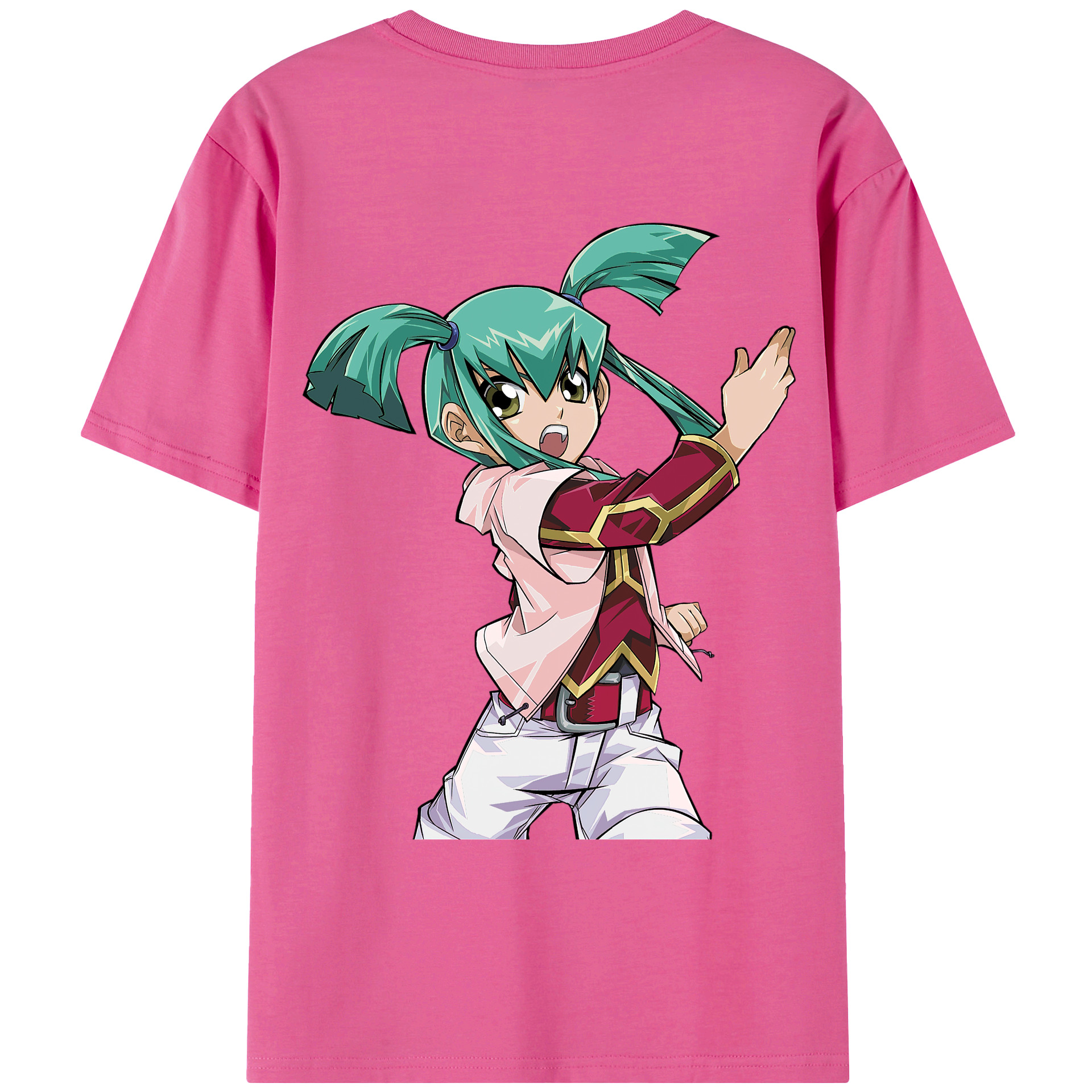 （画像用） 遊☆戯☆王 Yu-Gi-Oh! レディース半袖Tシャツ(バックプリント)
