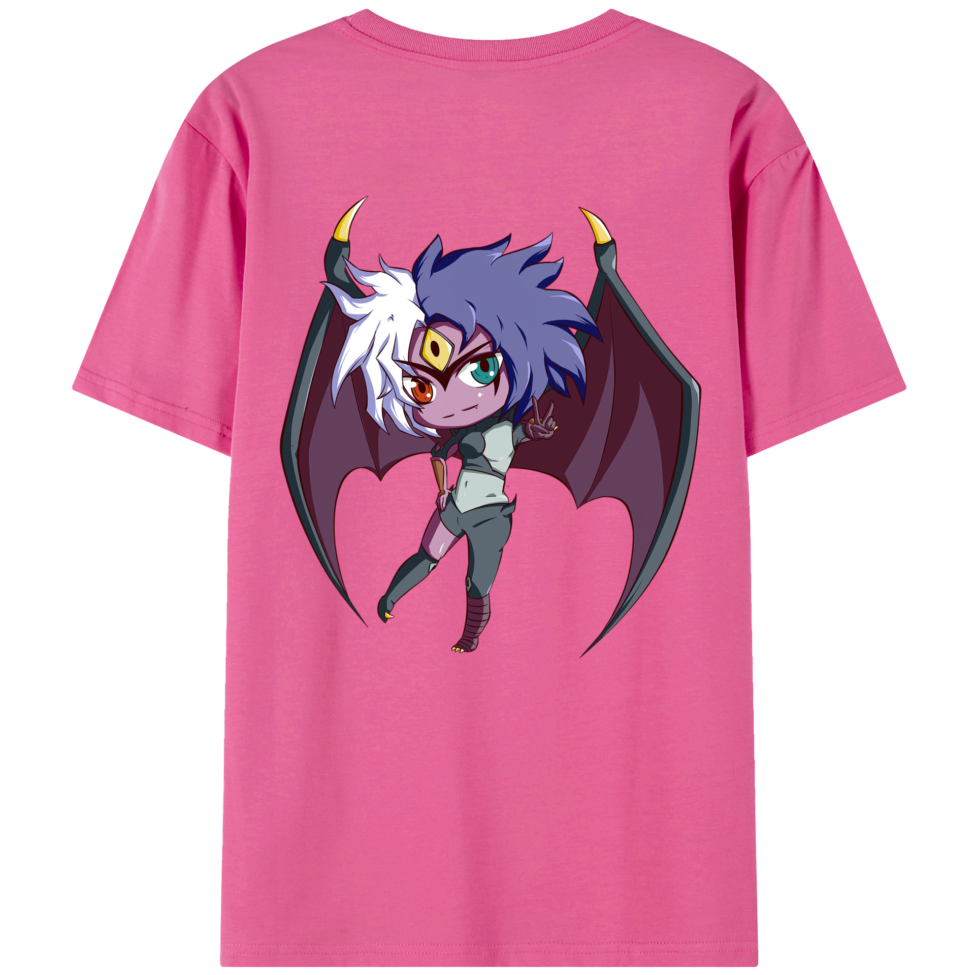 （画像用） 遊☆戯☆王 Yu-Gi-Oh! レディース半袖Tシャツ(バックプリント)