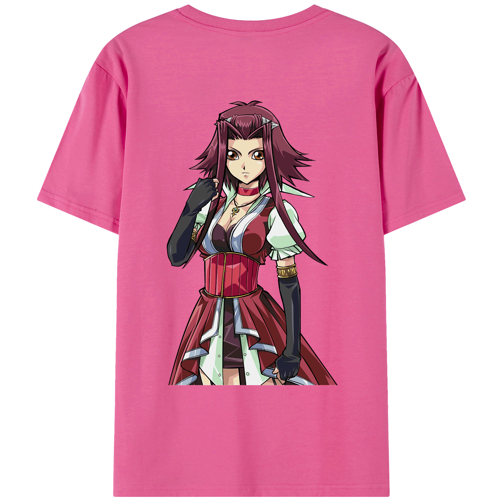 （画像用） 遊☆戯☆王 Yu-Gi-Oh! レディース半袖Tシャツ(バックプリント)