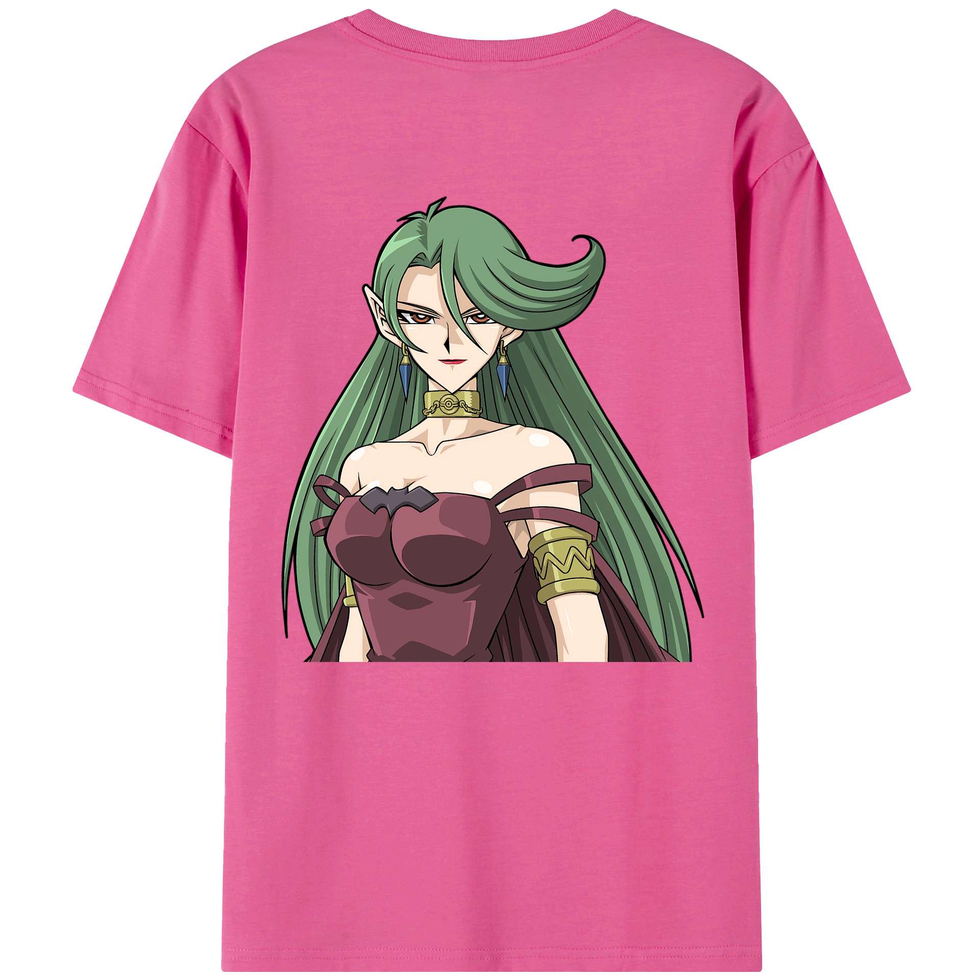（画像用） 遊☆戯☆王 Yu-Gi-Oh! レディース半袖Tシャツ(バックプリント)