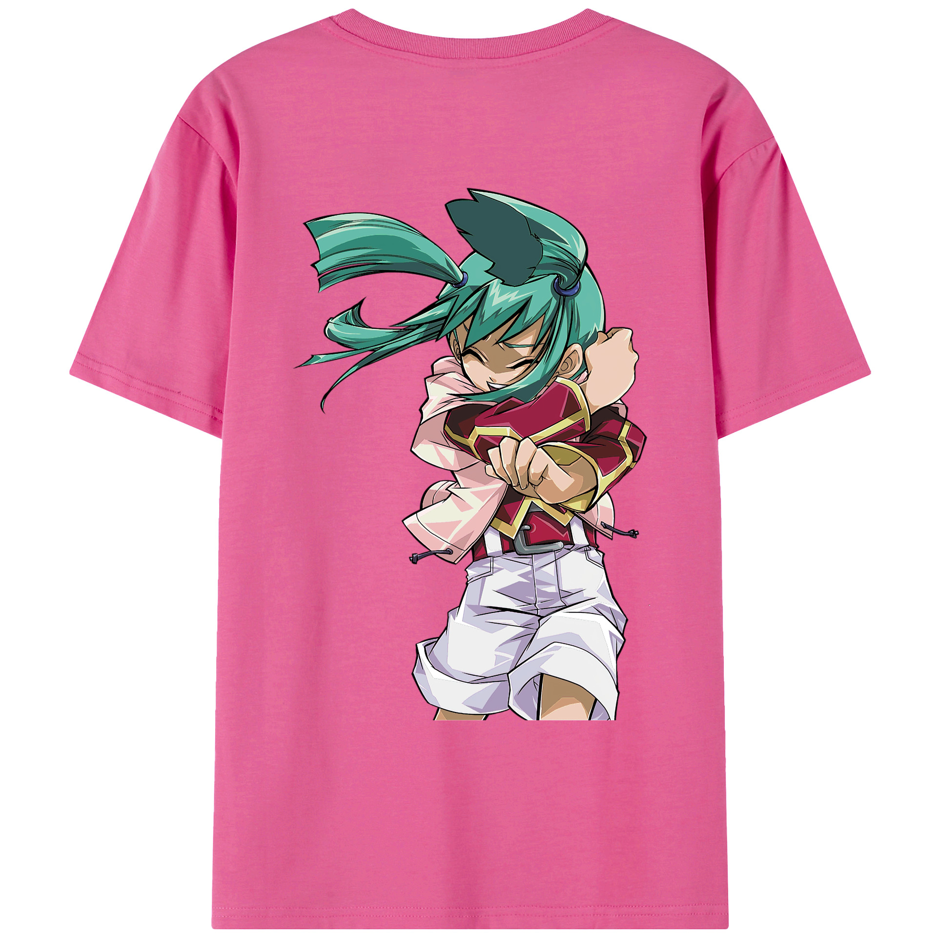 （画像用） 遊☆戯☆王 Yu-Gi-Oh! レディース半袖Tシャツ(バックプリント)