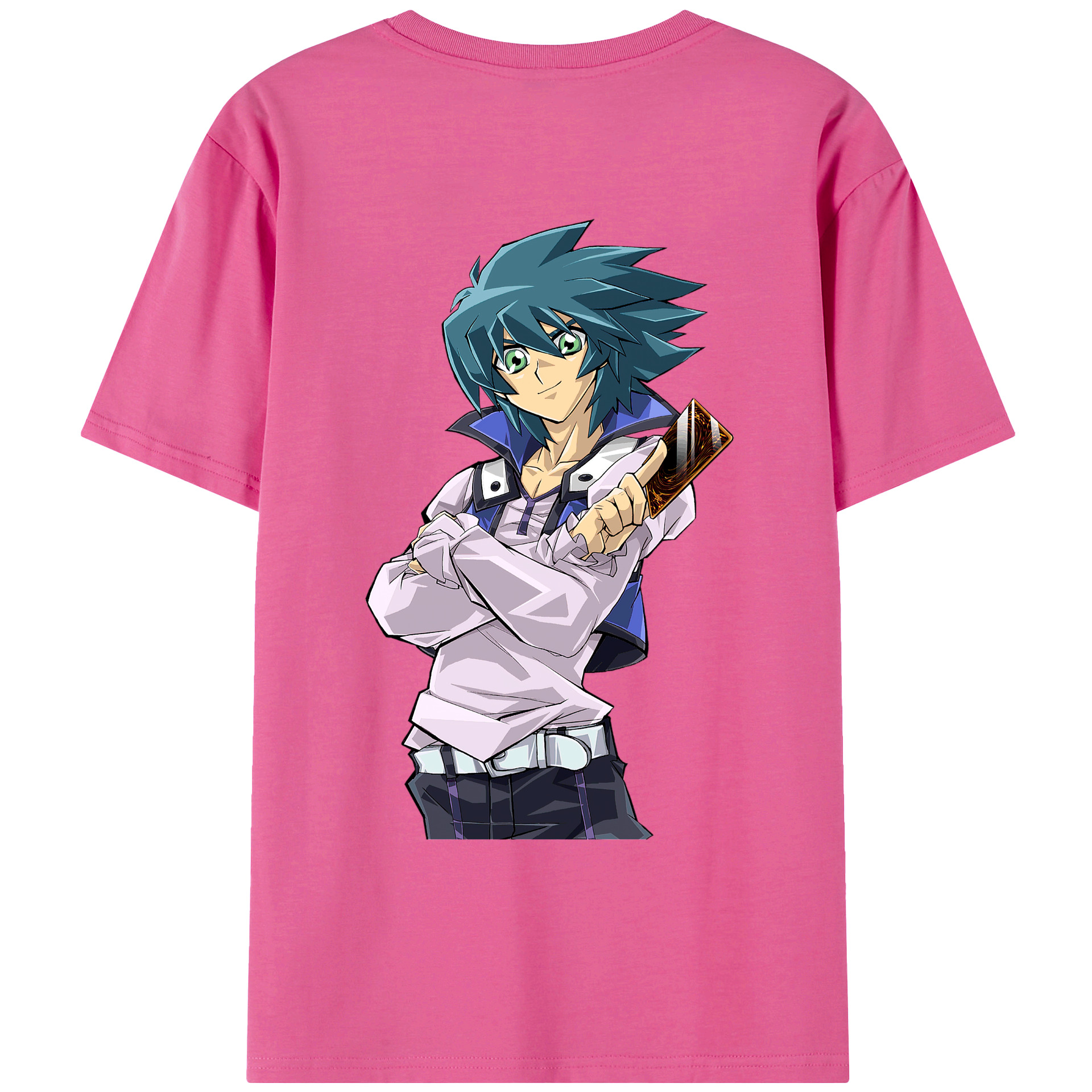 （画像用） 遊☆戯☆王 Yu-Gi-Oh! レディース半袖Tシャツ(バックプリント)
