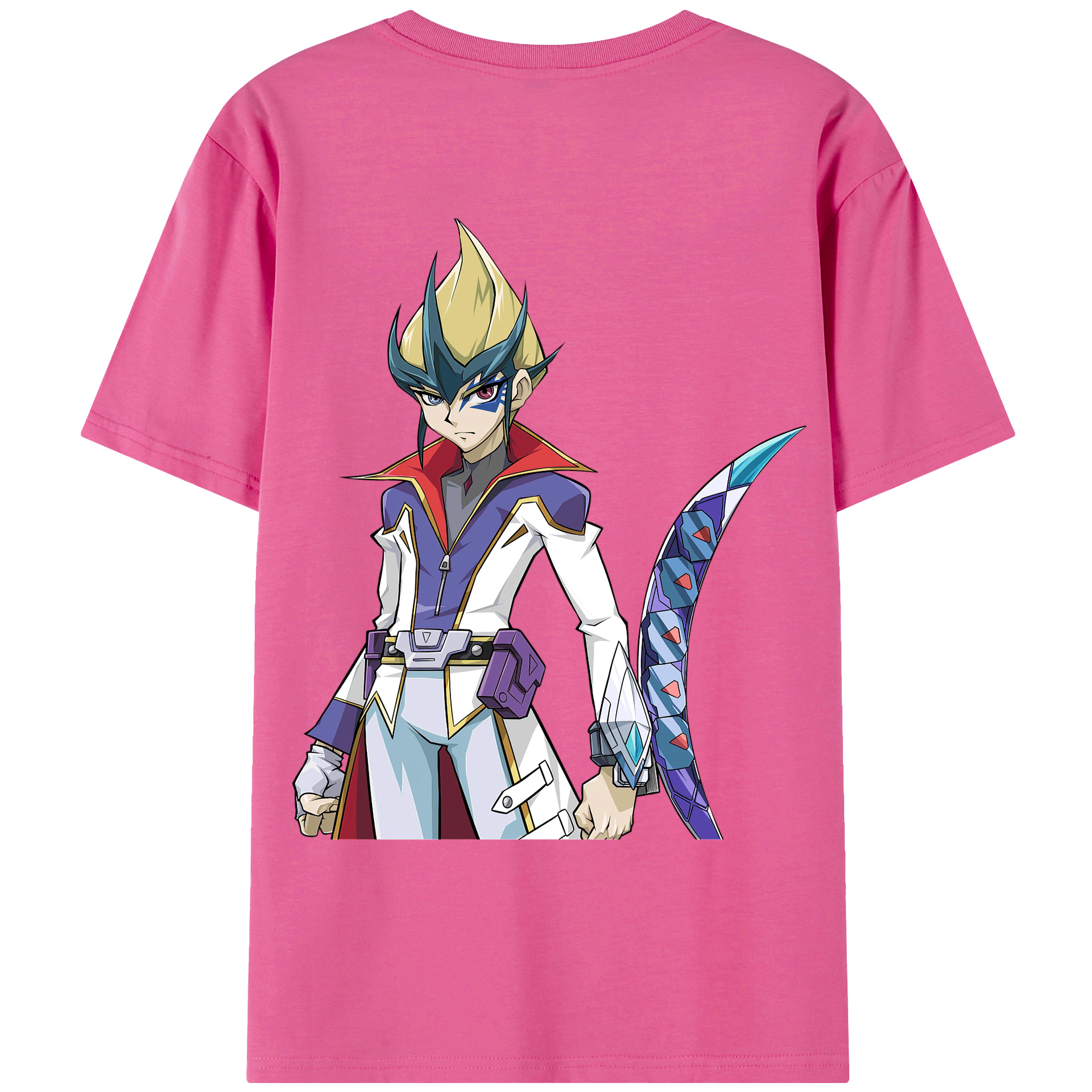 （画像用） 遊☆戯☆王 Yu-Gi-Oh! レディース半袖Tシャツ(バックプリント)