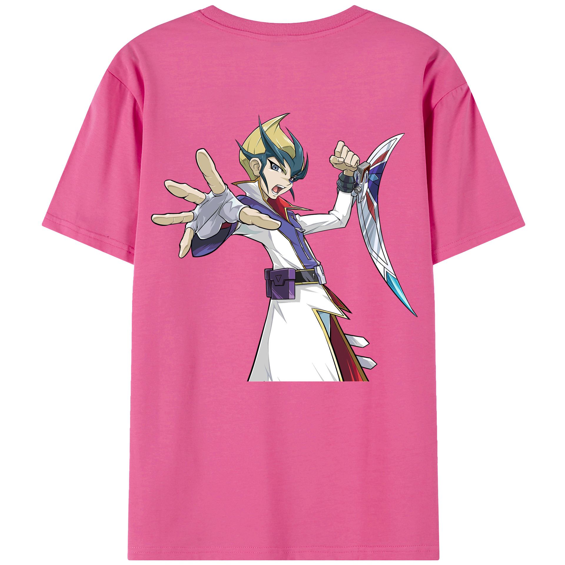 （画像用） 遊☆戯☆王 Yu-Gi-Oh! レディース半袖Tシャツ(バックプリント)