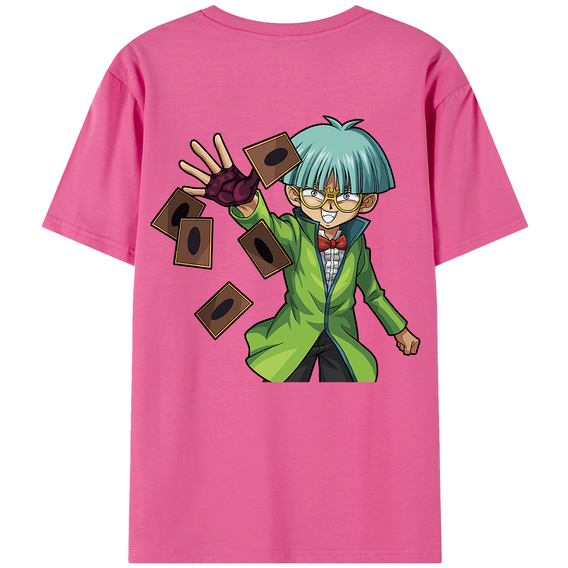 （画像用） 遊☆戯☆王 Yu-Gi-Oh! レディース半袖Tシャツ(バックプリント)