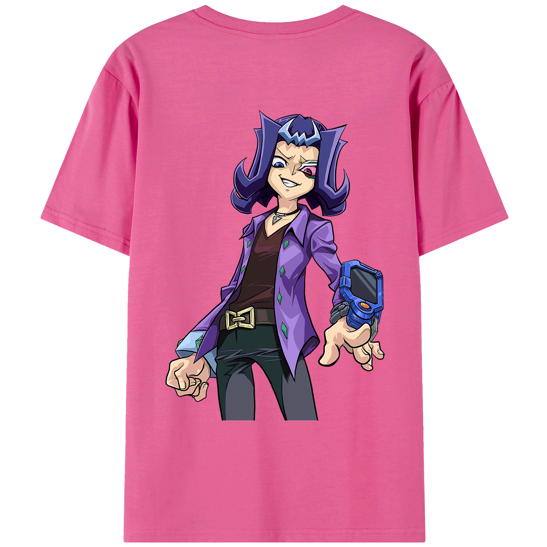 （画像用） 遊☆戯☆王 Yu-Gi-Oh! レディース半袖Tシャツ(バックプリント)