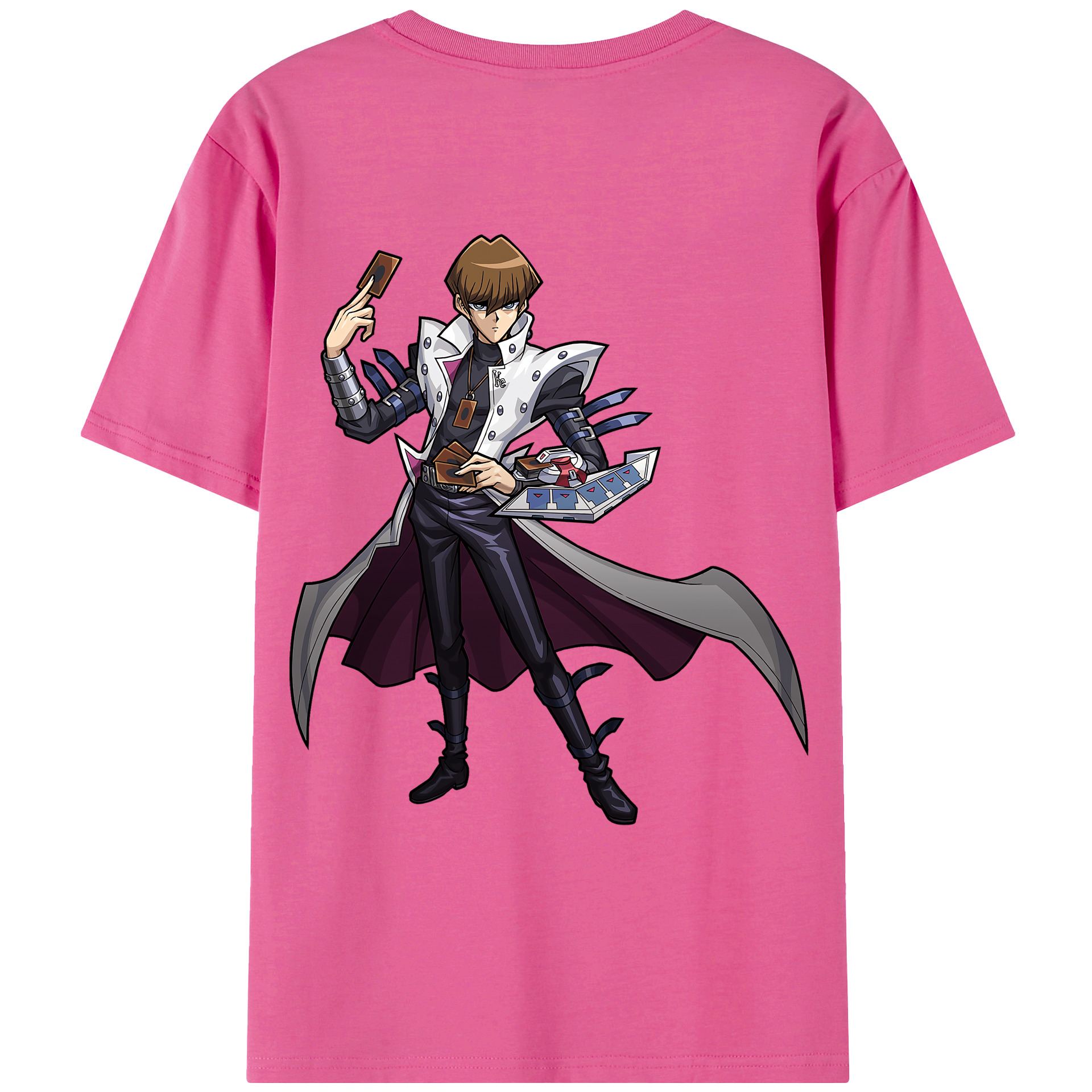 （画像用） 遊☆戯☆王 Yu-Gi-Oh! レディース半袖Tシャツ(バックプリント)
