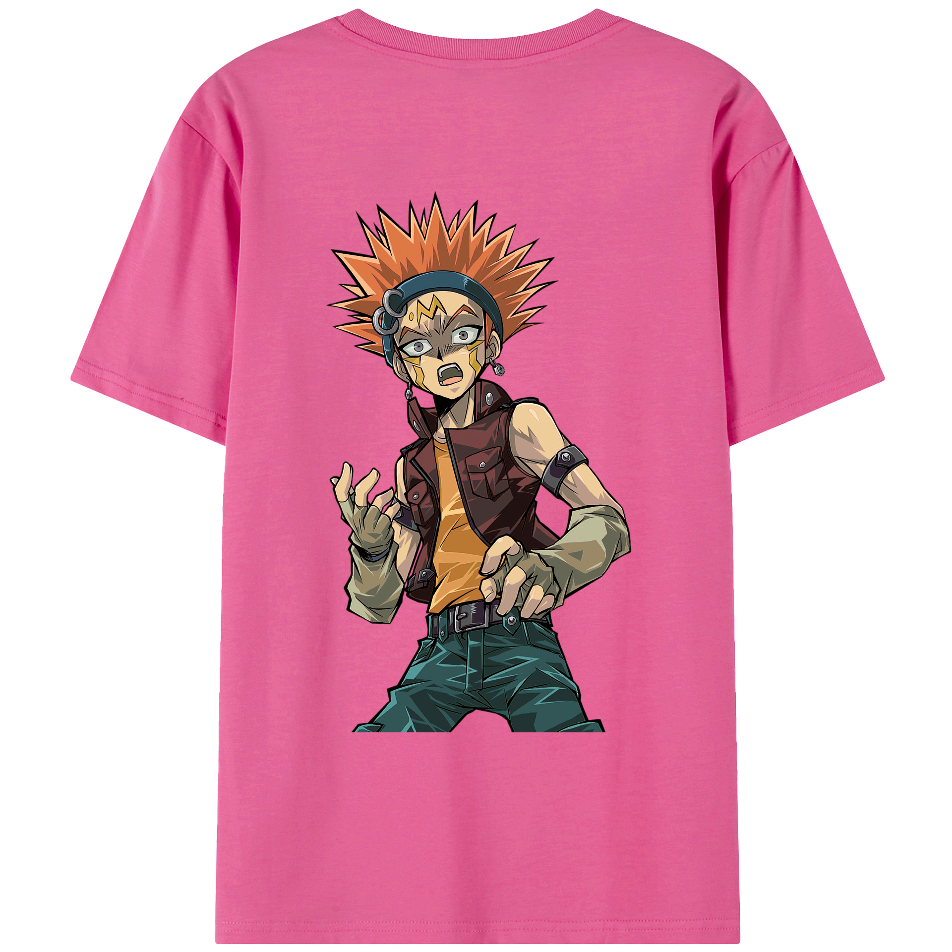 （画像用） 遊☆戯☆王 Yu-Gi-Oh! レディース半袖Tシャツ(バックプリント)