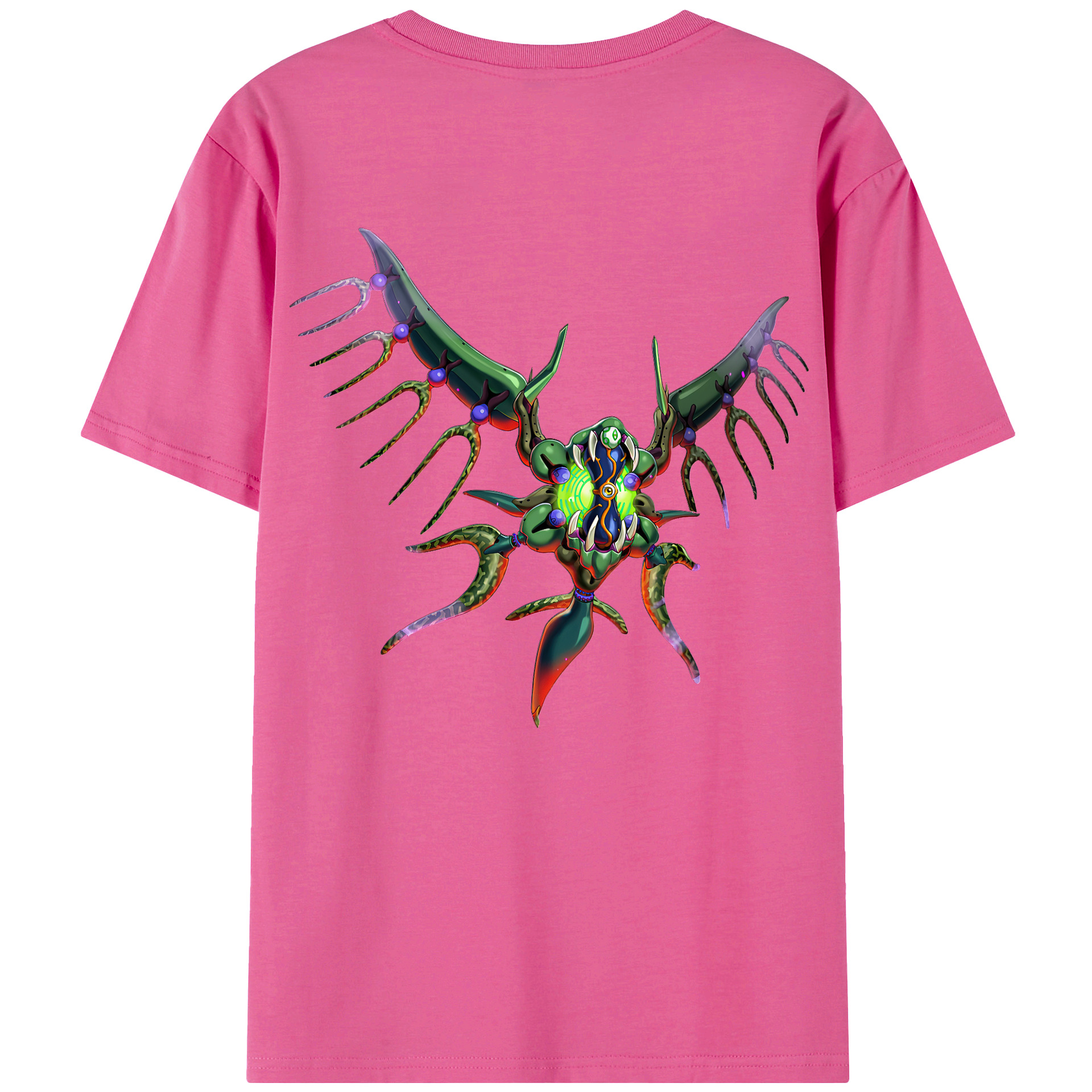 （画像用） 遊☆戯☆王 Yu-Gi-Oh! レディース半袖Tシャツ(バックプリント)