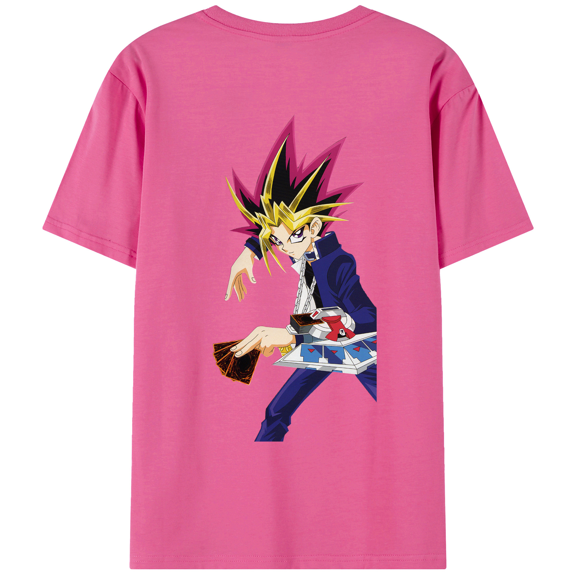 （画像用） 遊☆戯☆王 Yu-Gi-Oh! レディース半袖Tシャツ(バックプリント)