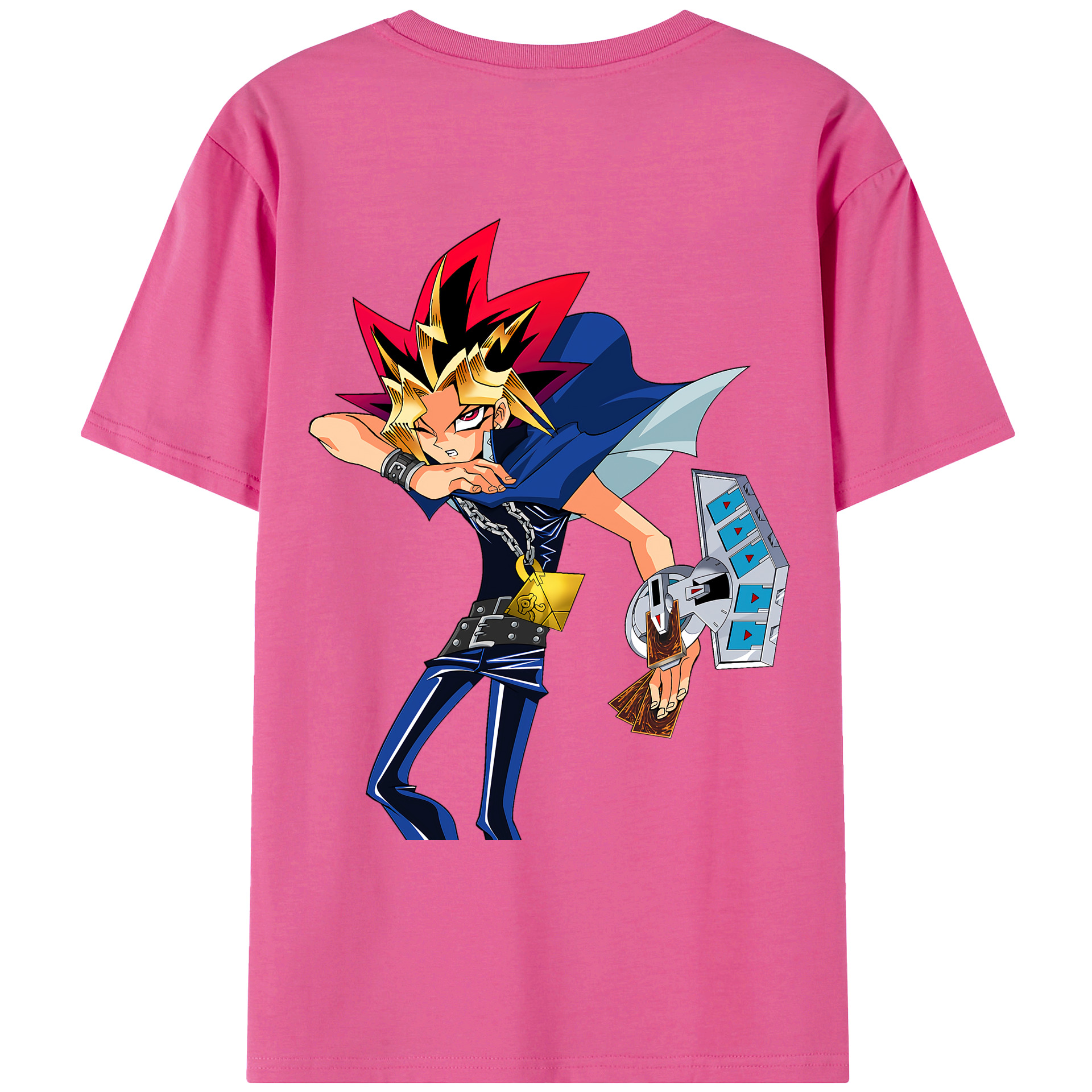 （画像用） 遊☆戯☆王 Yu-Gi-Oh! レディース半袖Tシャツ(バックプリント)